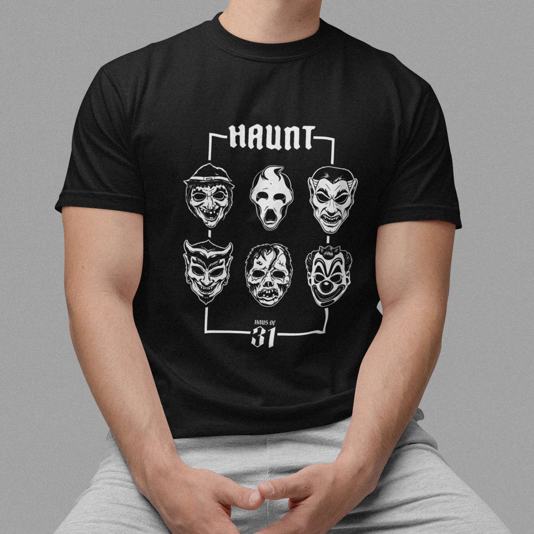 Haunt Movie tee product thumbnail image Haunt Movie tee product thumbnail image