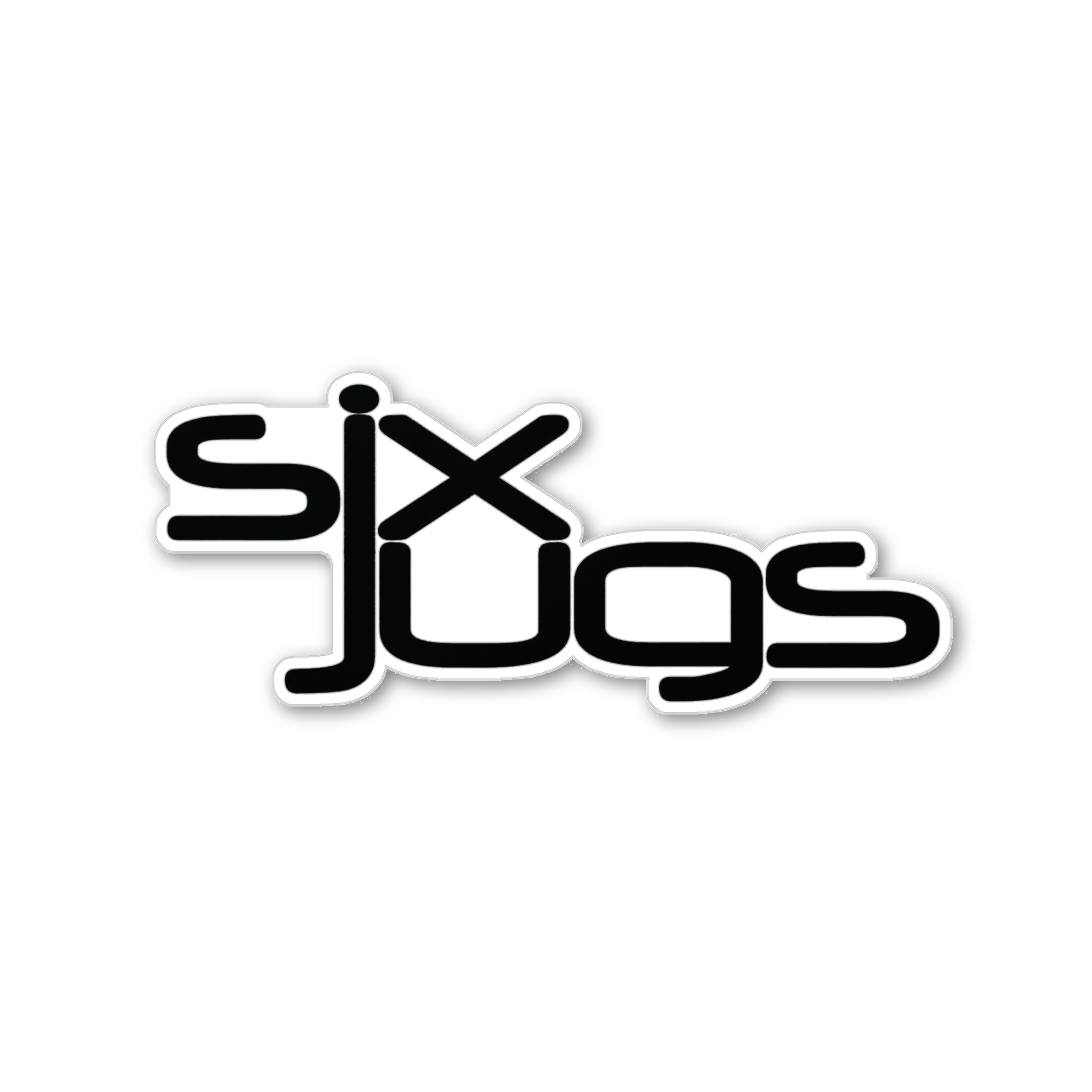 SixJugs Logo Vinyl Kiss-Cut Stickers product thumbnail image SixJugs Logo Vinyl Kiss-Cut Stickers product thumbnail image