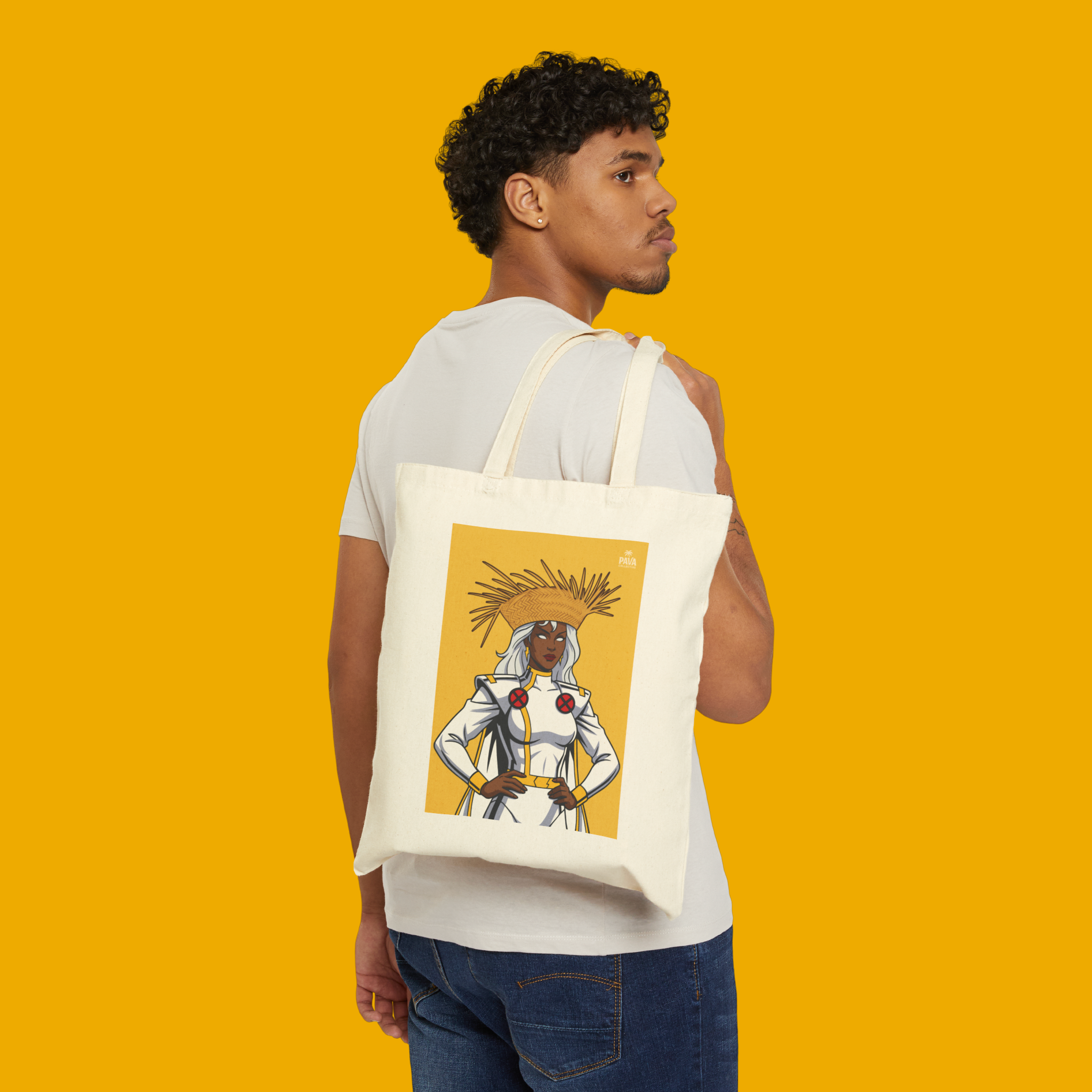 Pava Portraits: Storm Tote product thumbnail image Pava Portraits: Storm Tote product thumbnail image