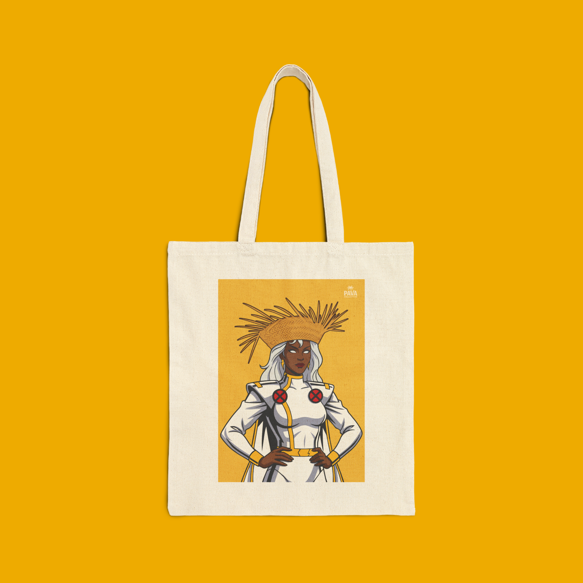 Pava Portraits: Storm Tote product thumbnail image Pava Portraits: Storm Tote product thumbnail image