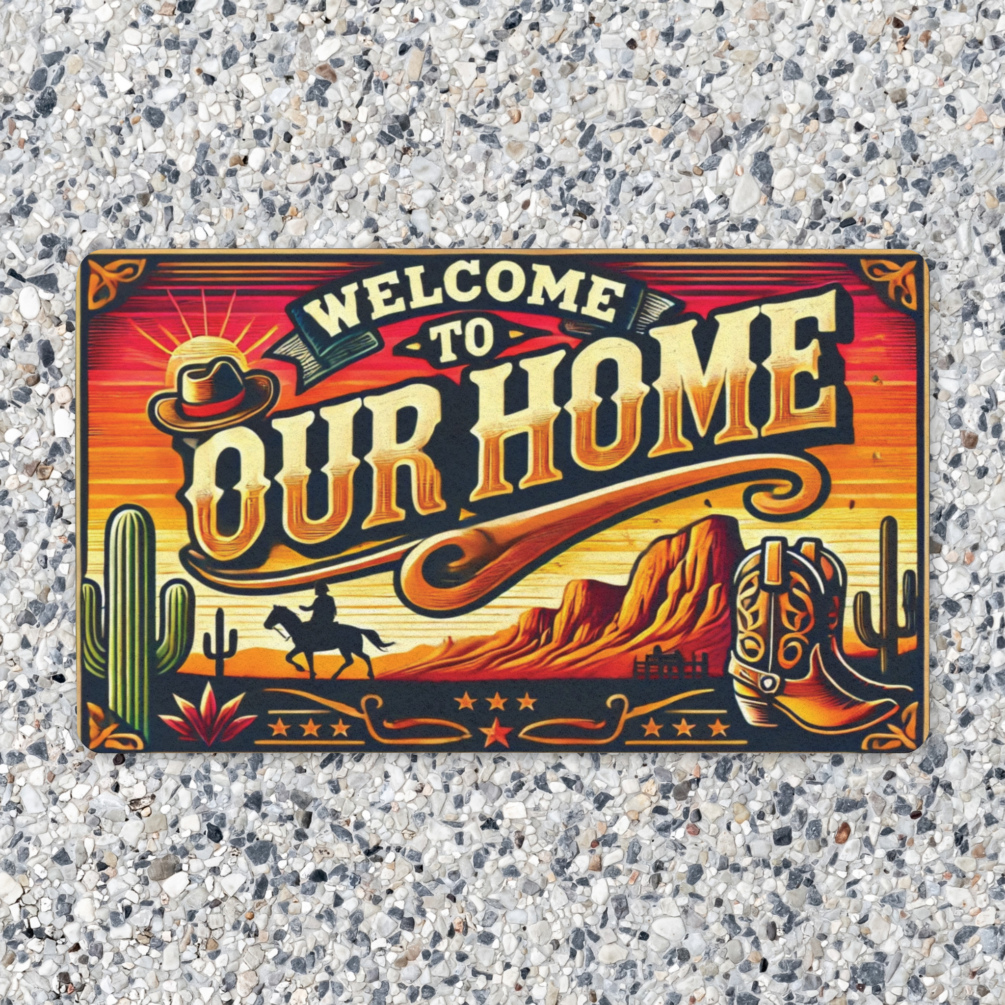 Personalized Polyester Doormat product thumbnail image