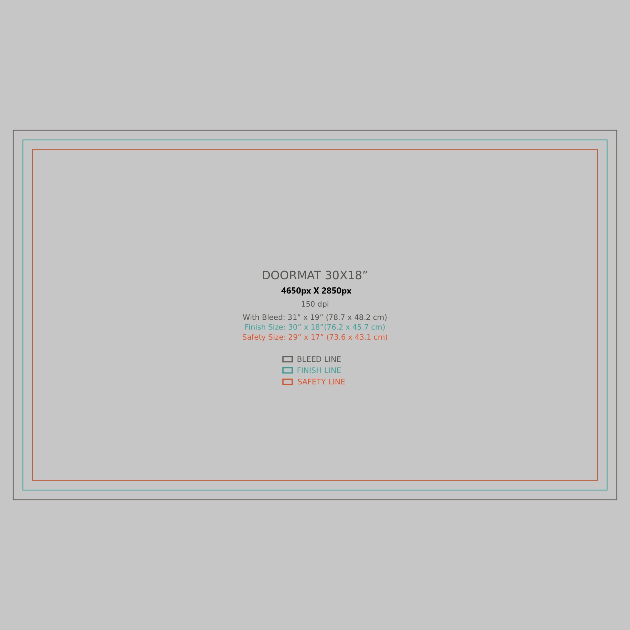 Personalized Polyester Doormat product thumbnail image