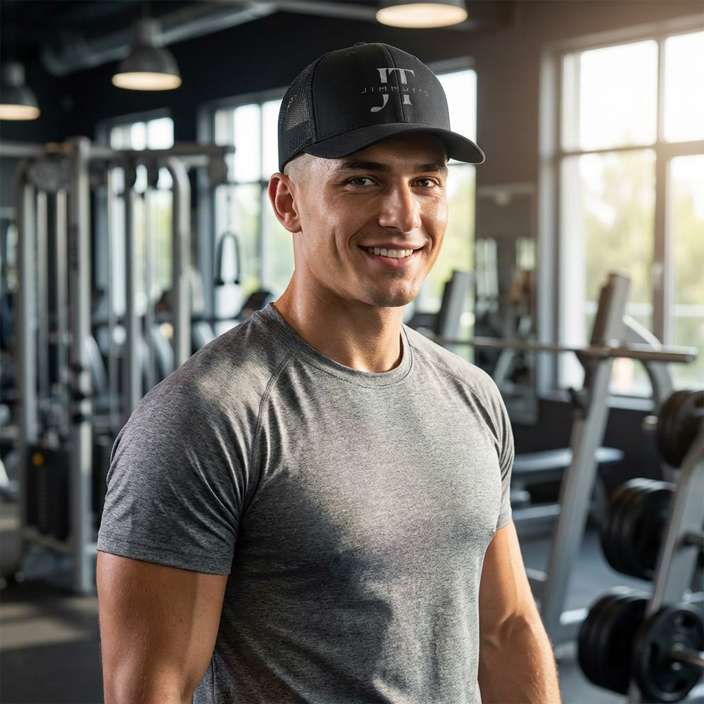 Jimmy T's Apparel Embroidery Snapback Trucker Cap product thumbnail image