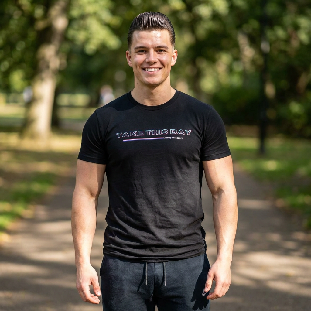Jimmy T's Apparel Take This Day Unisex Moisture Wicking Tee product thumbnail image