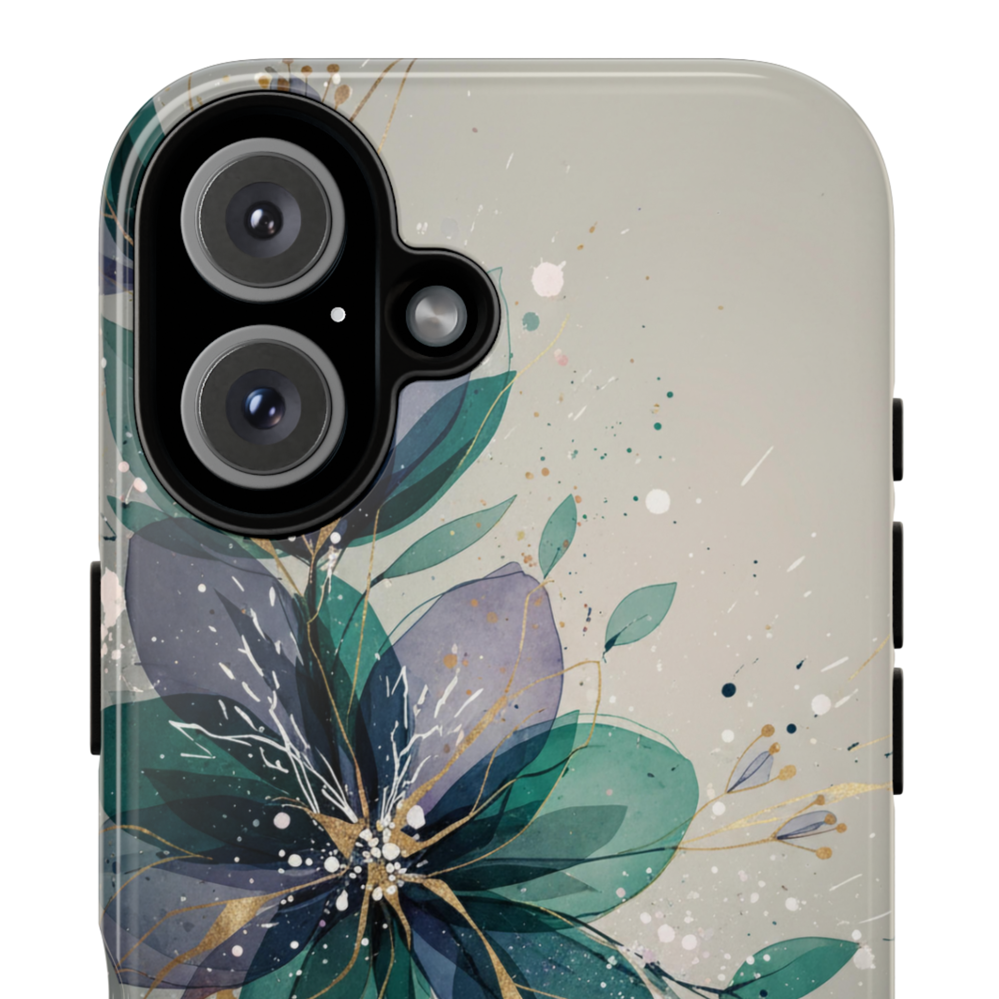 Modern Botanical Phone Case – Abstract Floral Tough Cover product thumbnail image