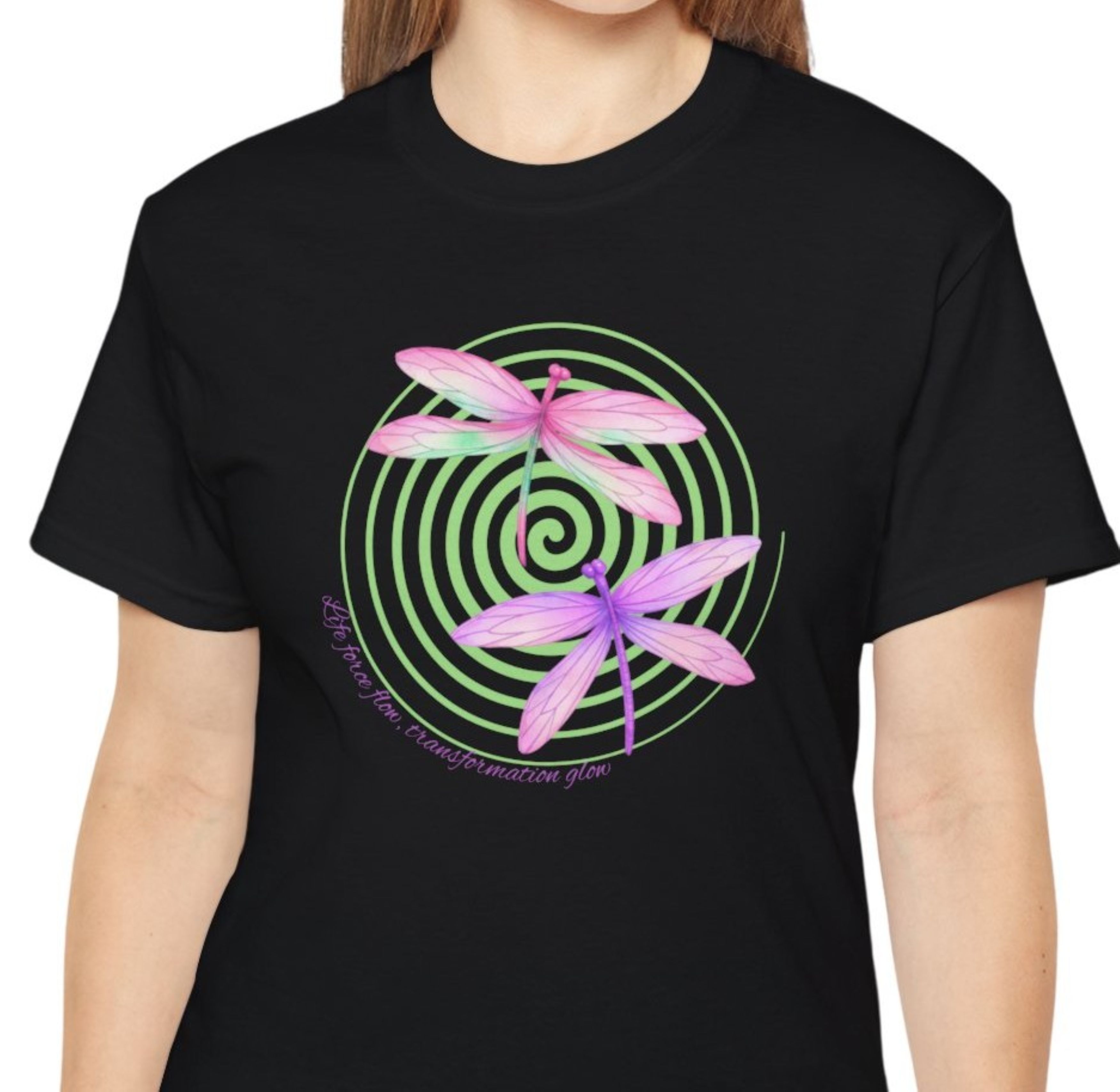 The Alchemist’s Spiral: Life Force Transformation Tee product thumbnail image
