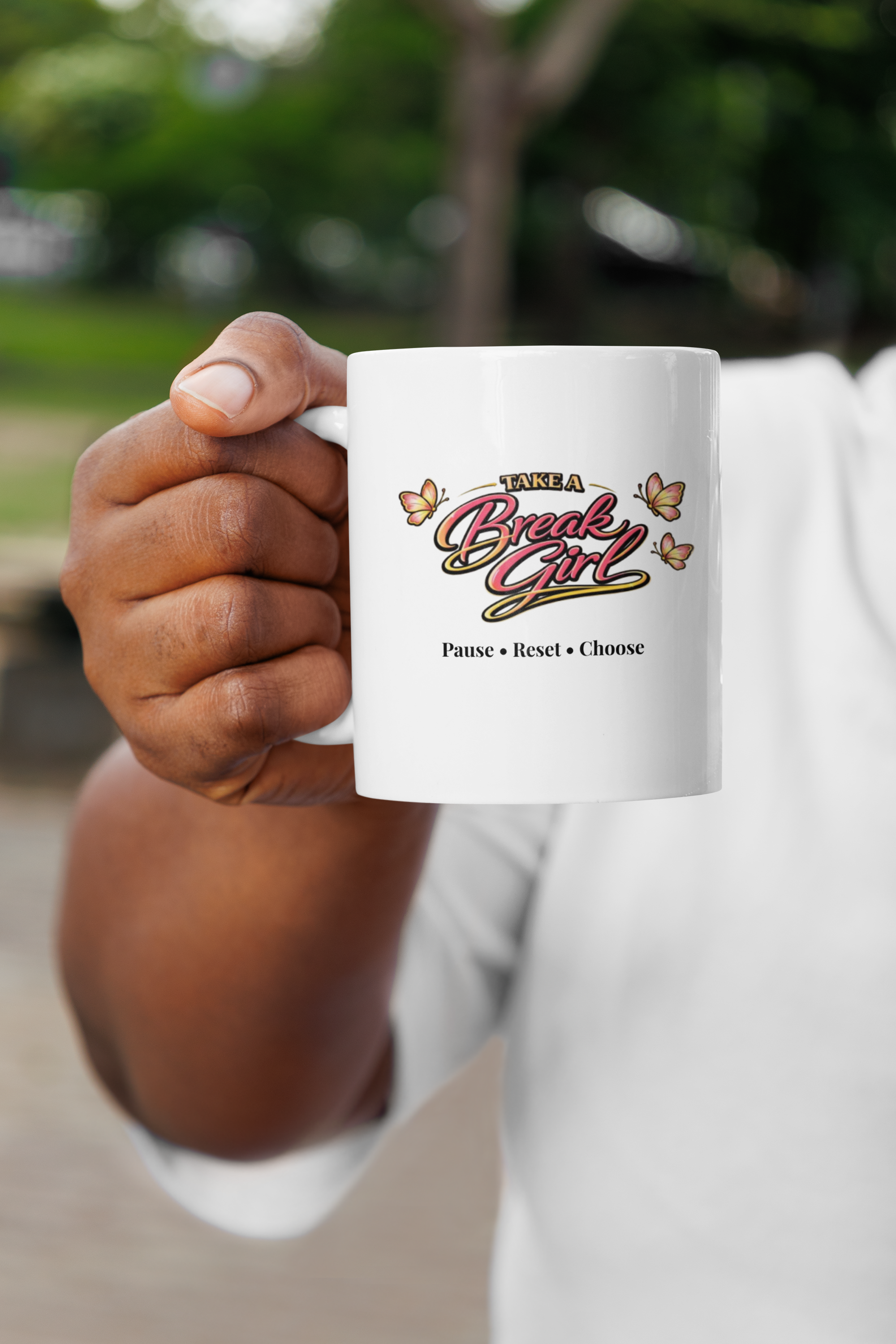 Take A Break Girl™ Signature Mug - your daily reset  product thumbnail image