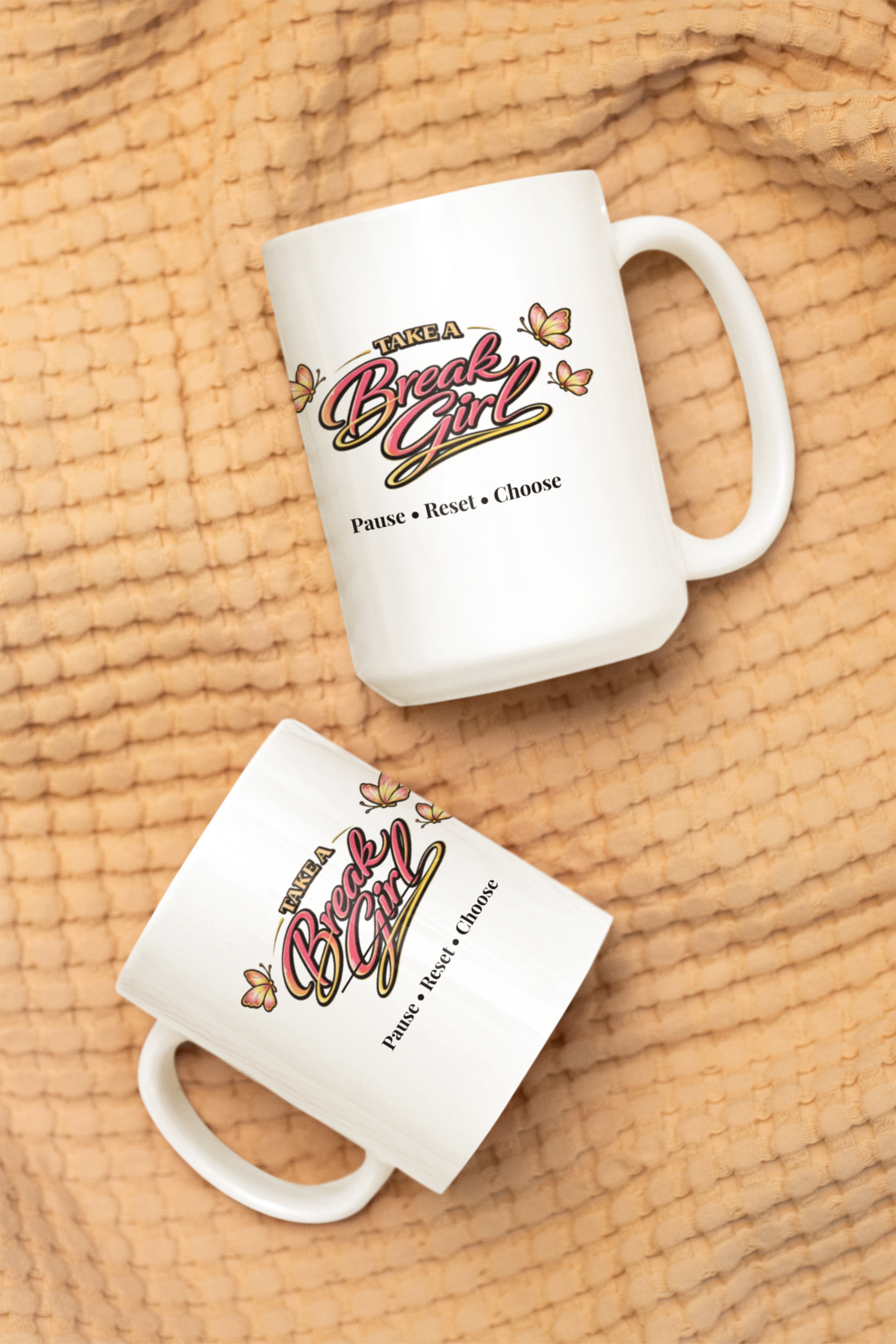 Take A Break Girl™ Signature Mug - your daily reset  product thumbnail image