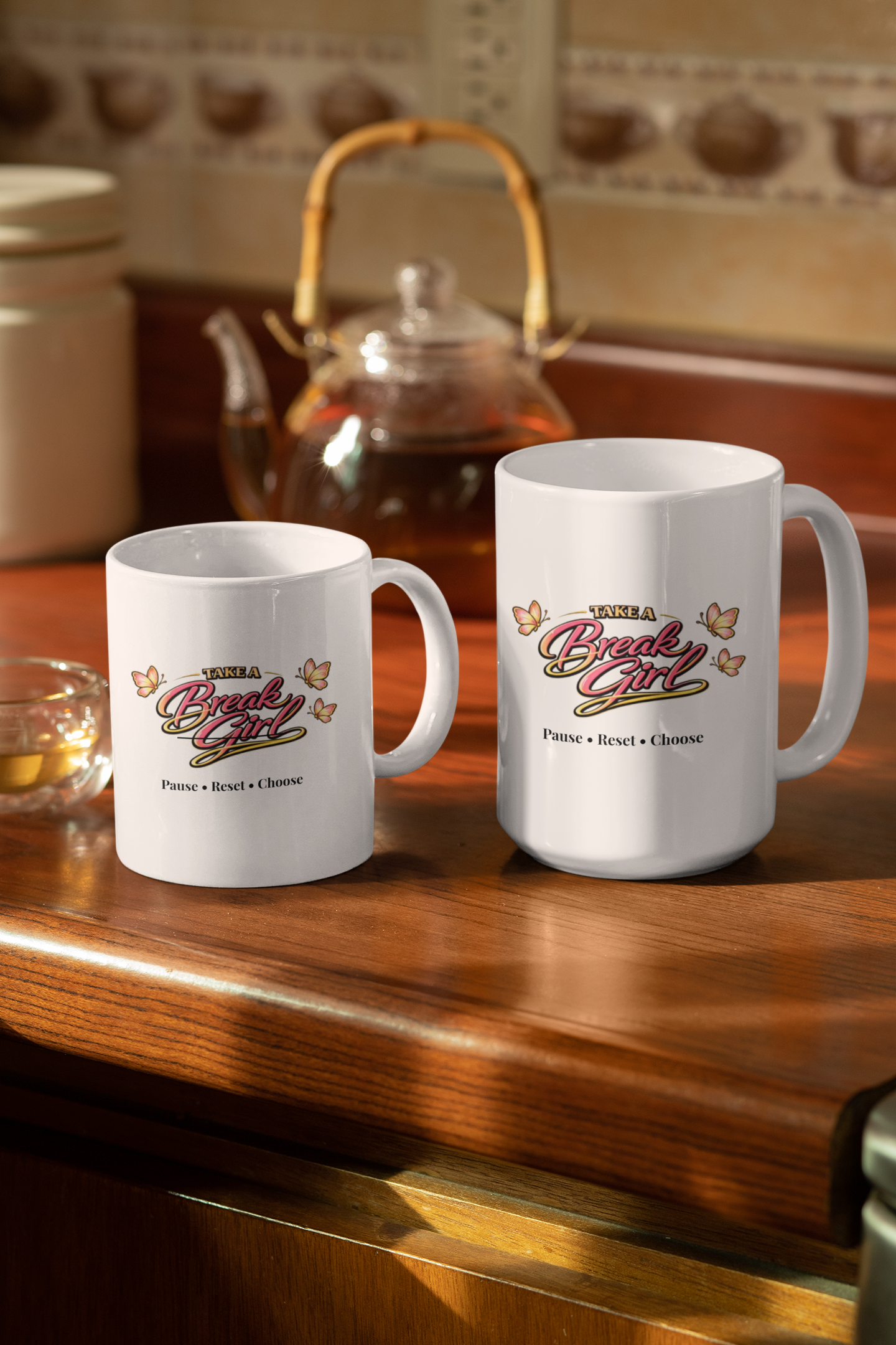 Take A Break Girl™ Signature Mug - your daily reset  product thumbnail image