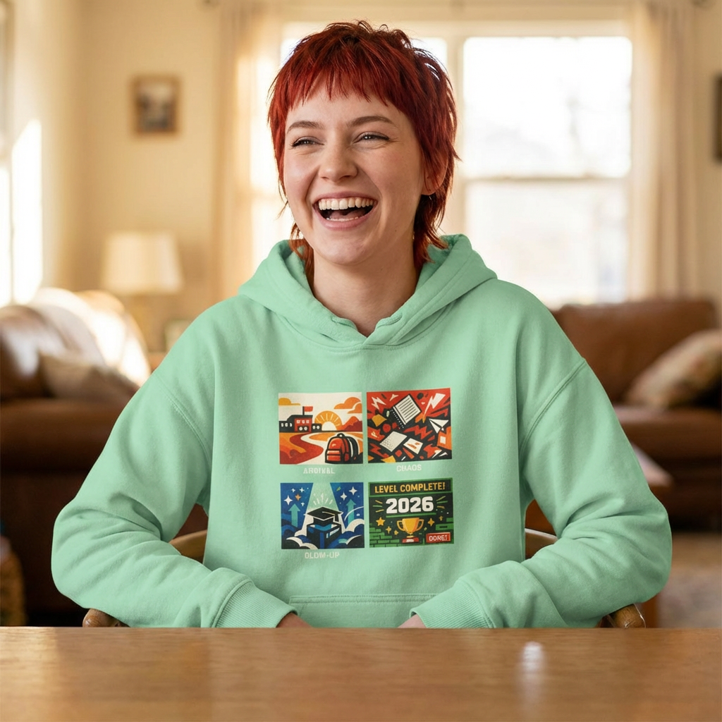 2026 Leavers Hoodie — Colorful Graduation Senior Class Sweatshirt product thumbnail image