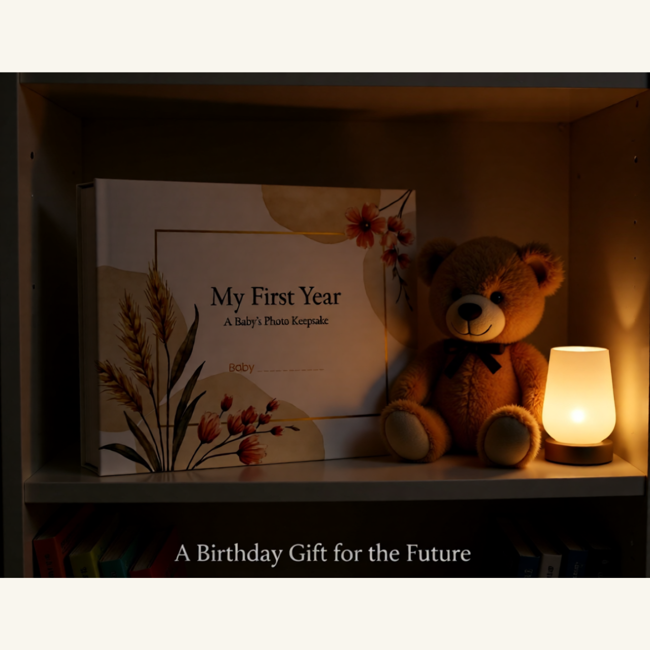 First Birthday Photo Book Keepsake | My First Year Memories | 11.5 x 8 | Thoughtful Gift for Moms and Kids product thumbnail image