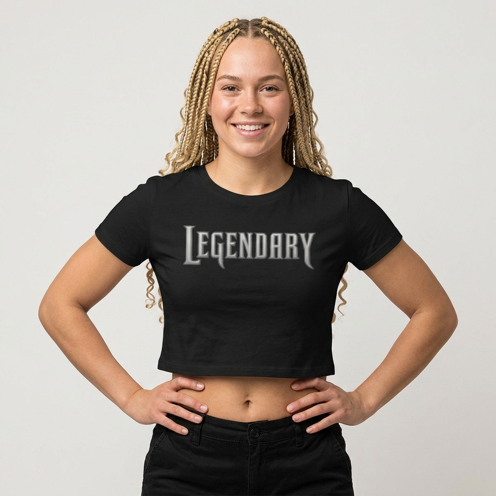 Jimmy T's Apparel Legendary Women's Baby Tee