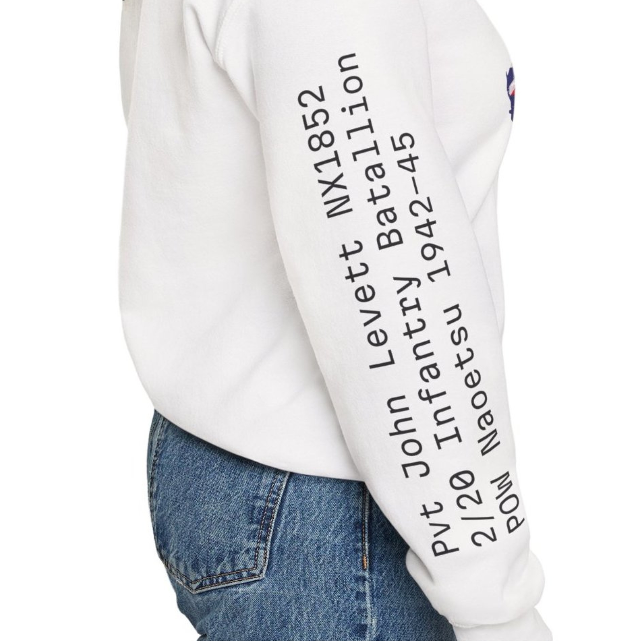 Australian ANZAC Day Clothing, Lest We Forget Australian Flag with Poppy Remembrance Jumper product thumbnail image