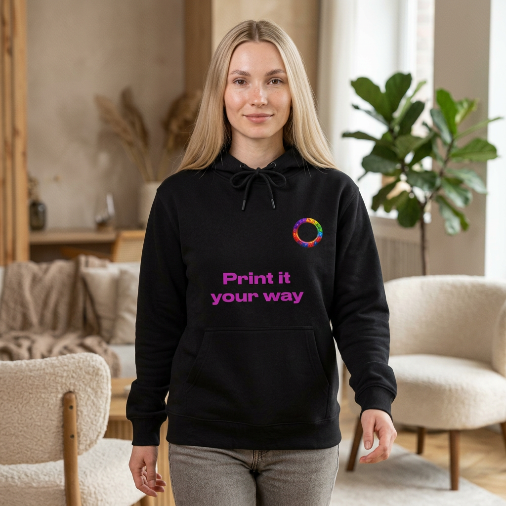 2026 Leavers Hoodie - Customizable Three-Panel Fleece Graduation Hoodie product thumbnail image