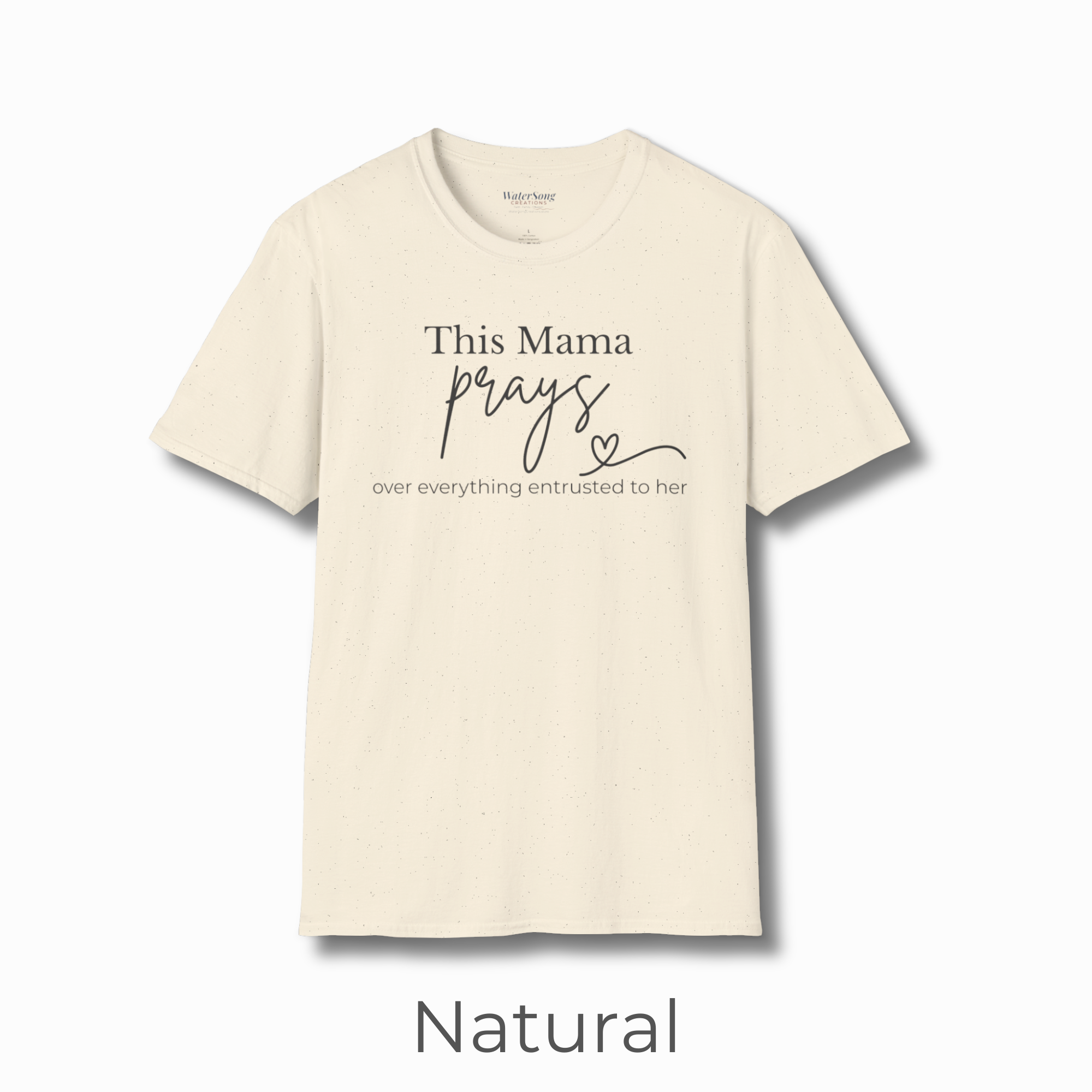 Christian Mom Shirt | This Mama Prays | faith-Based Motherhood Tee product thumbnail image Christian Mom Shirt | This Mama Prays | faith-Based Motherhood Tee product thumbnail image
