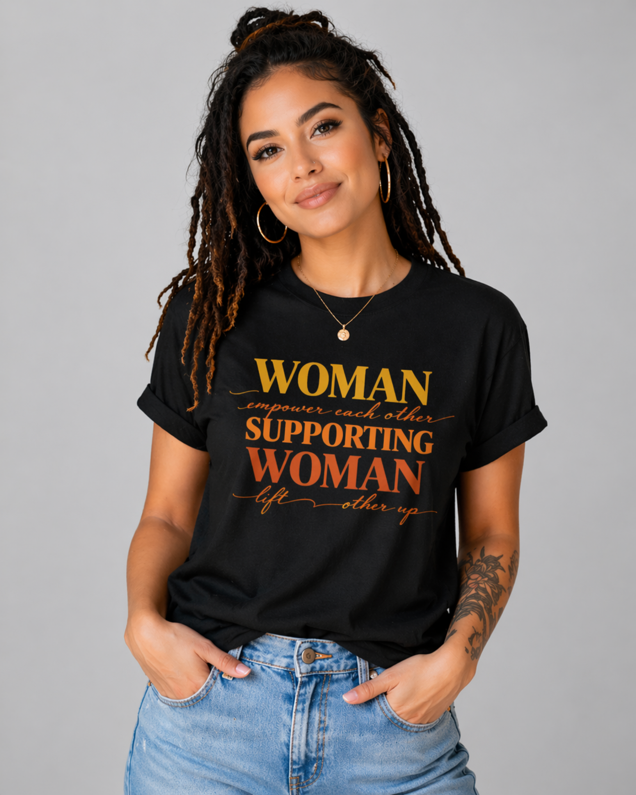 Women Supporting Women T-shirt - Feminist Graphic Tee