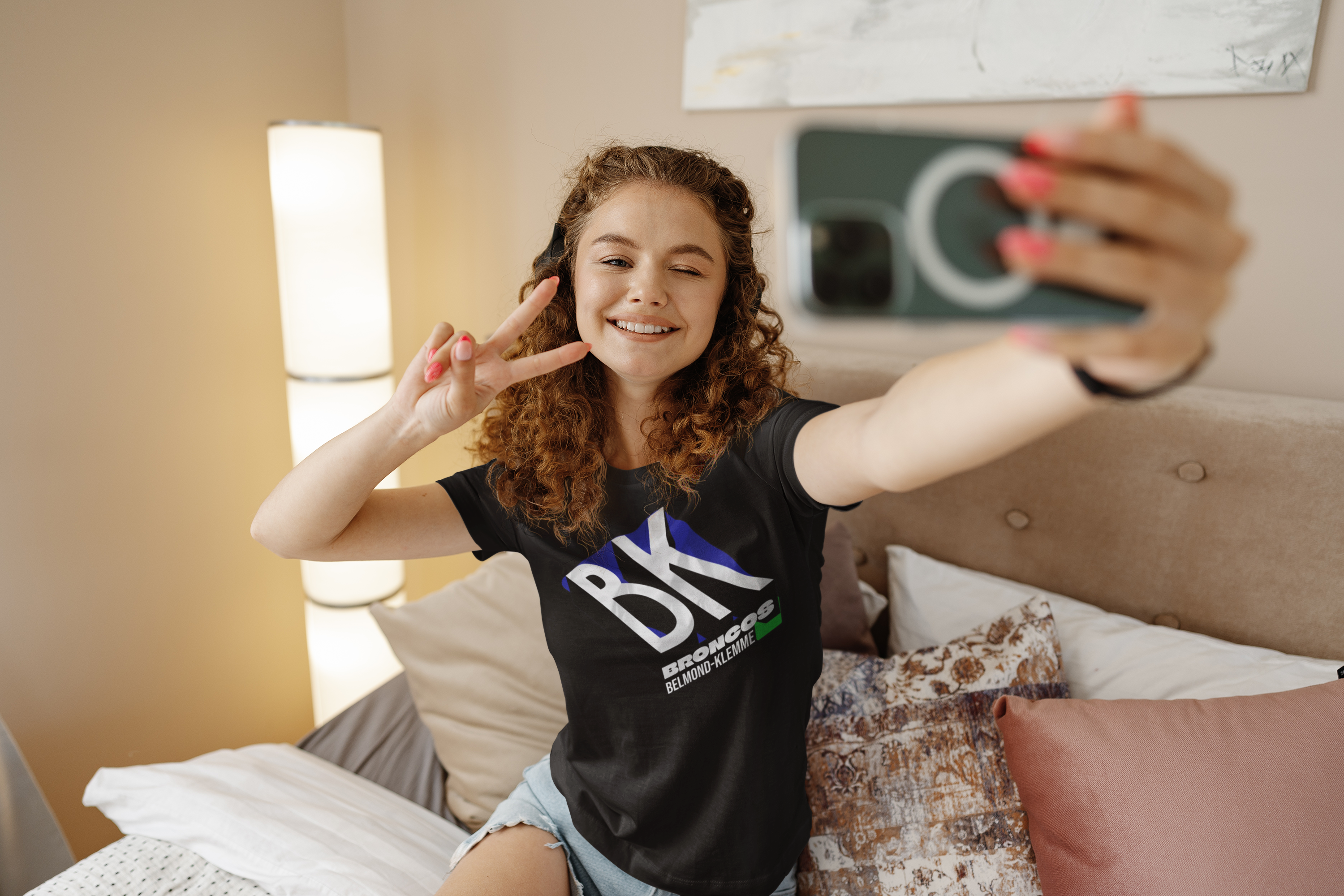 BK Broncos Graphic Tee — Bold Streetwear Style T-Shirt product thumbnail image