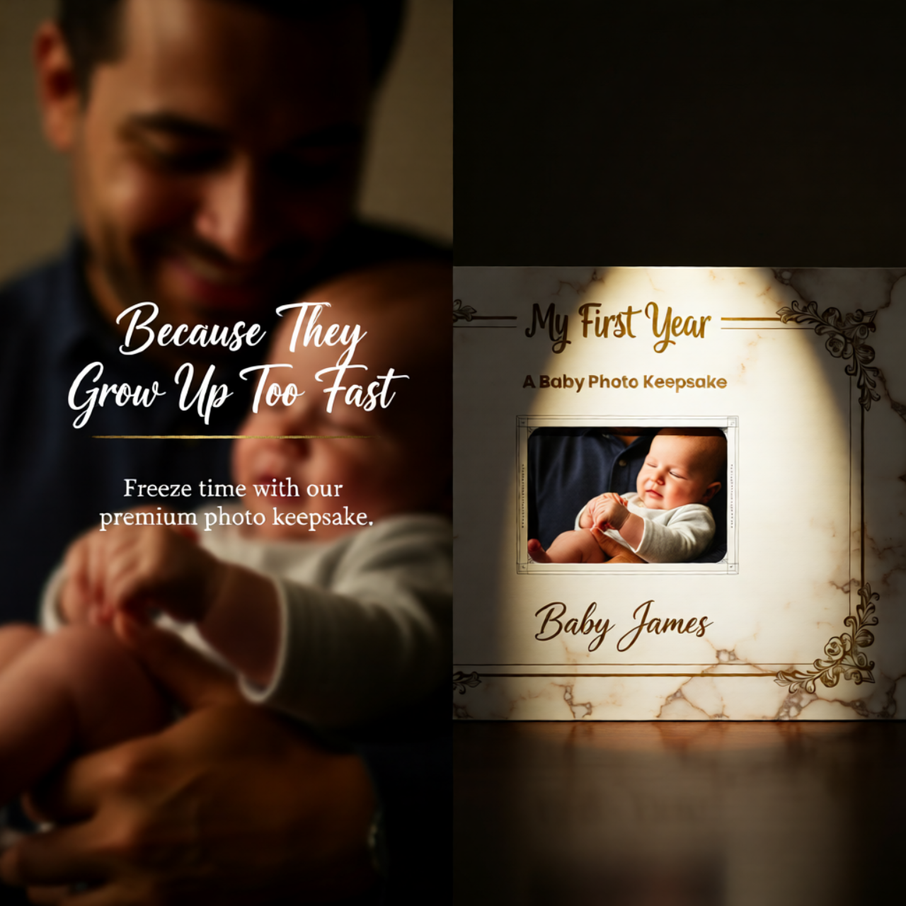 First Birthday Photo Book Keepsake | My First Year Memories | 11.5 x 8 | Thoughtful Gift for Moms and Kids product thumbnail image First Birthday Photo Book Keepsake | My First Year Memories | 11.5 x 8 | Thoughtful Gift for Moms and Kids product thumbnail image