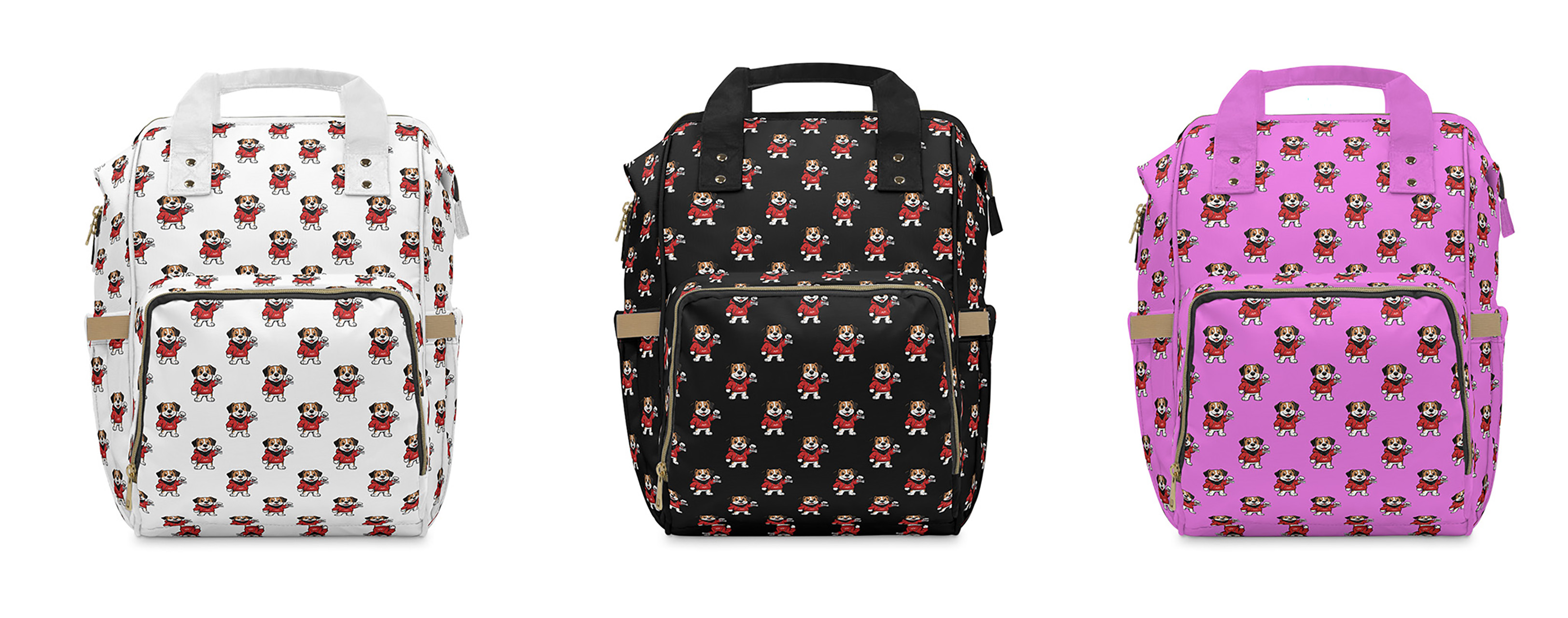 Ambizion Pooch Signature Puppy/Doggy Multifunctional Backpack Pink product thumbnail image Ambizion Pooch Signature Puppy/Doggy Multifunctional Backpack Pink product thumbnail image