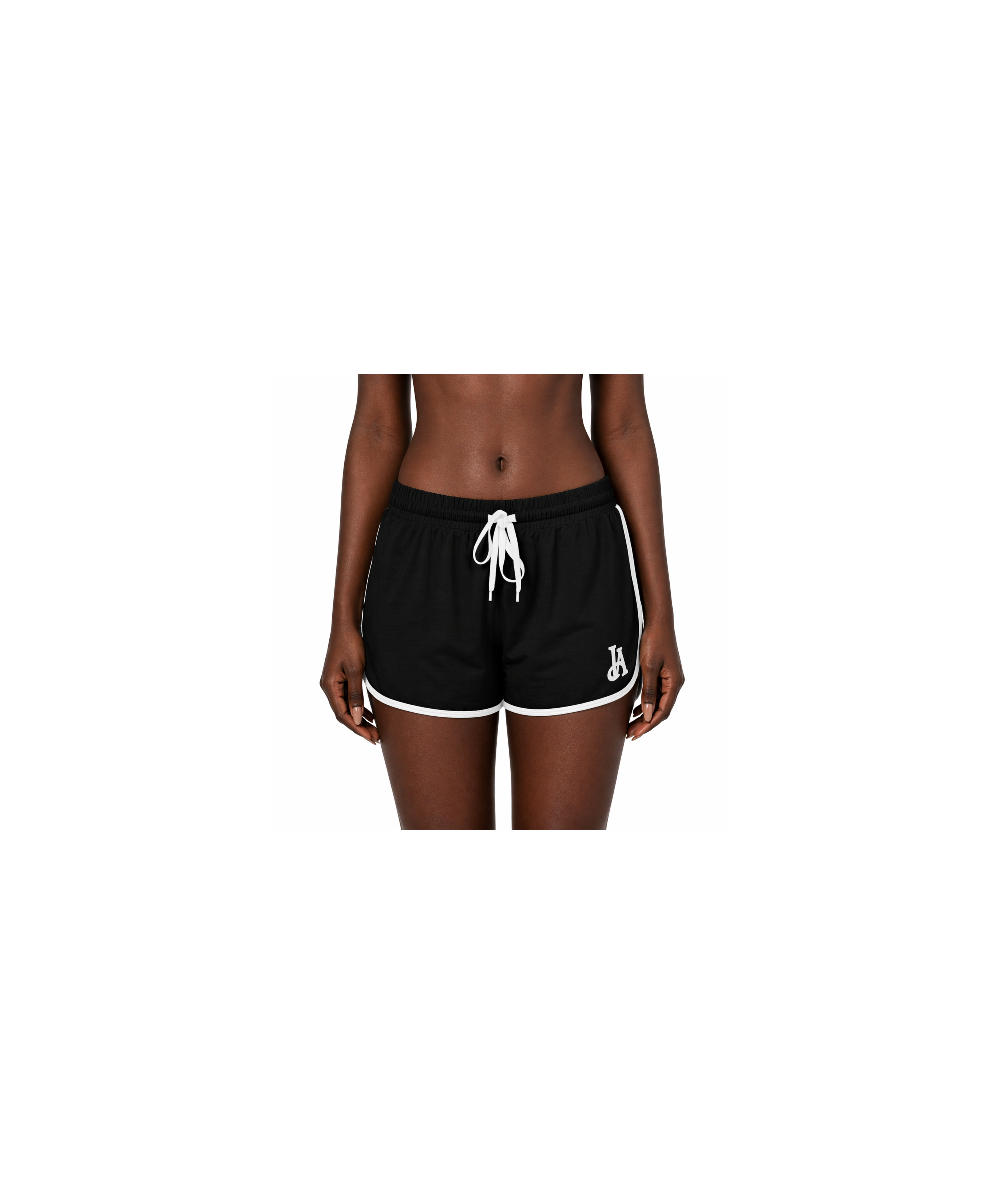 WOMEN'S- HEAVEN APPROVED-Relaxed Shorts — Luxury HA Monogram with Bold Heaven Approved Design Waistband, Devine Gift Idea For Her  product thumbnail image