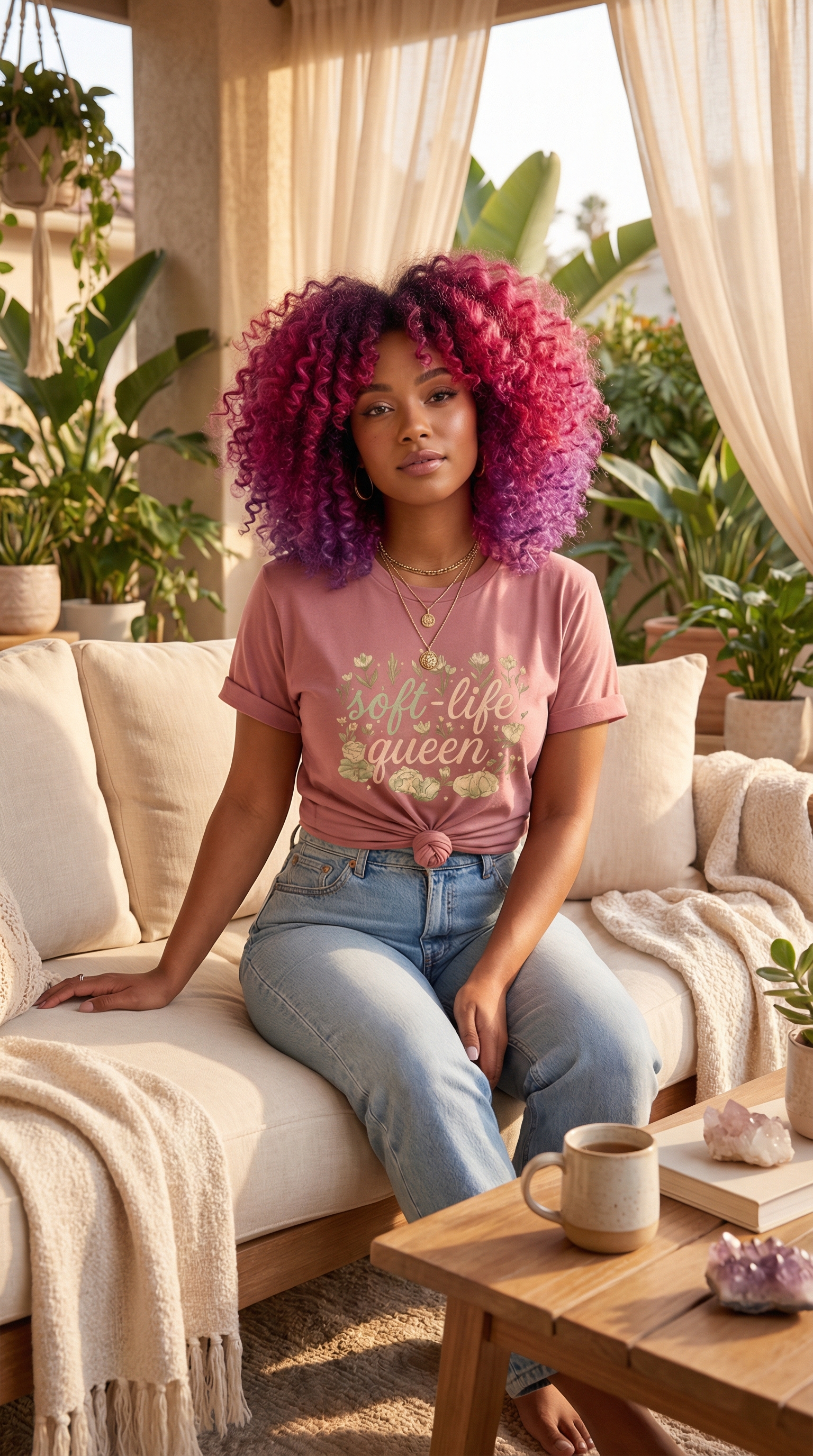Soft Life Queen Tee product thumbnail image Soft Life Queen Tee product thumbnail image
