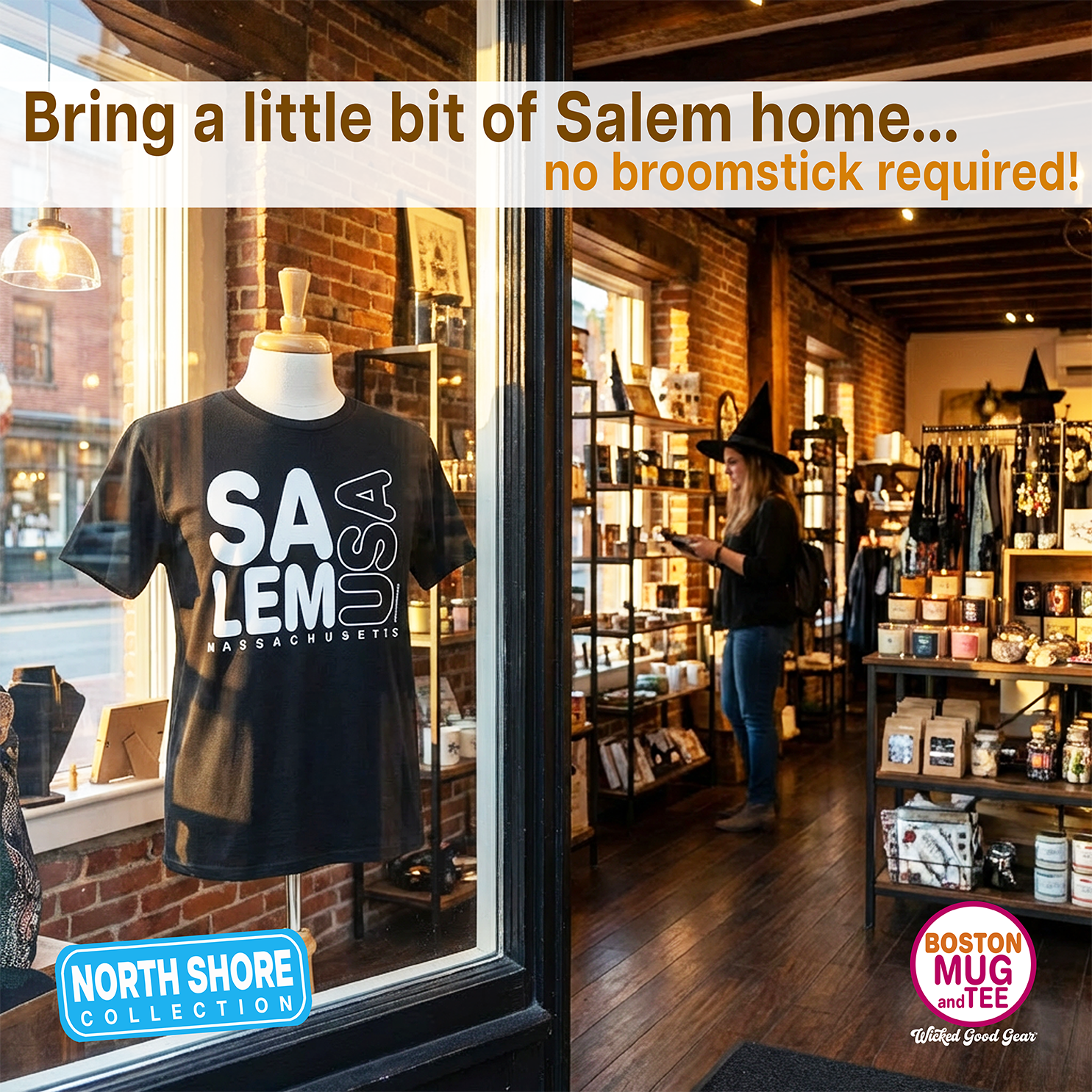 Salem Massachusetts USA Tee Shirt