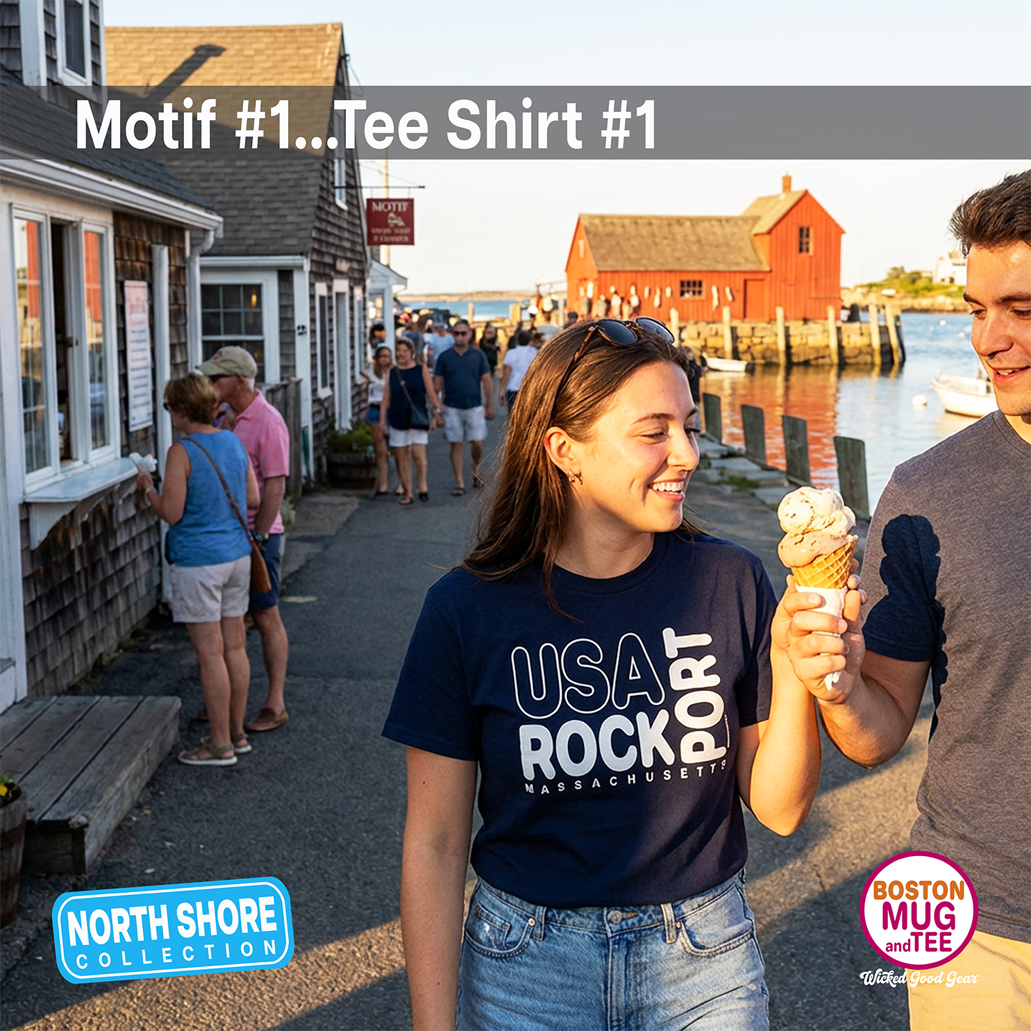 Rockport Massachusetts USA Tee Shirt product thumbnail image Rockport Massachusetts USA Tee Shirt product thumbnail image