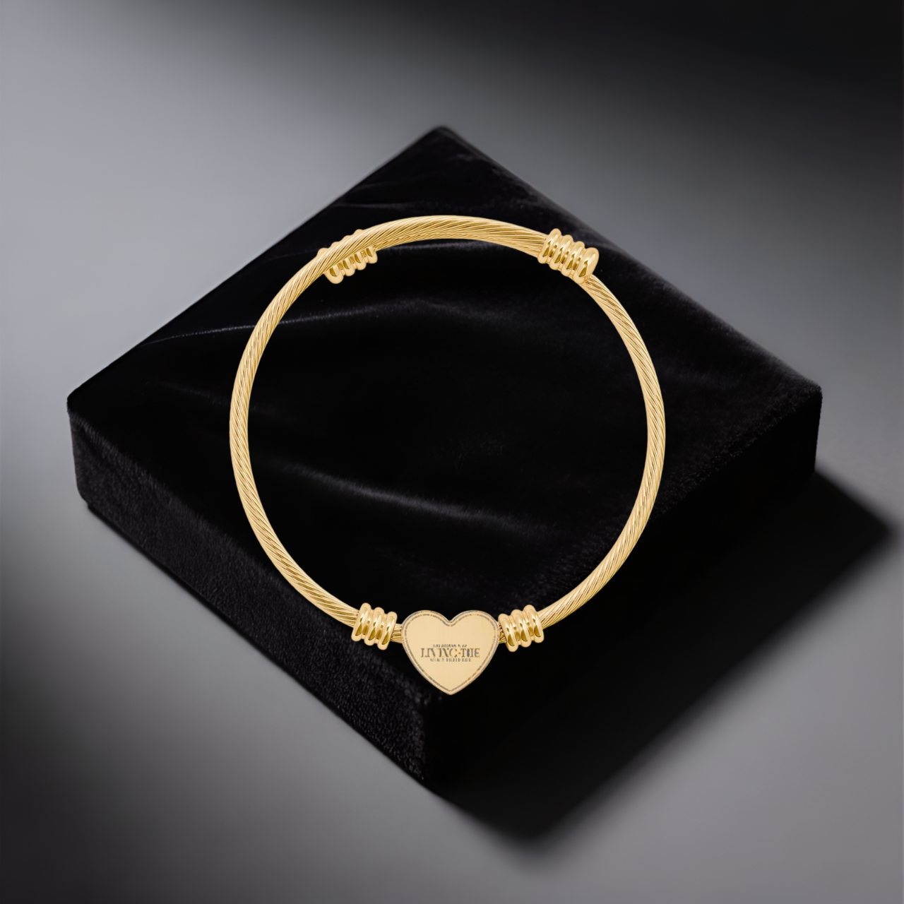 Engraved Heart Bracelet | Spirit-Filled Gift with Galatians 5:22 | Custom for Everyone product thumbnail image Engraved Heart Bracelet | Spirit-Filled Gift with Galatians 5:22 | Custom for Everyone product thumbnail image