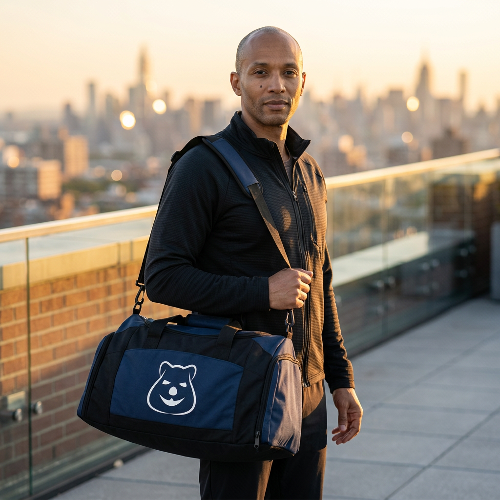 GYMQUOKKA Gym Bag — Durable Sport Duffle for Workouts &amp; Travel product thumbnail image