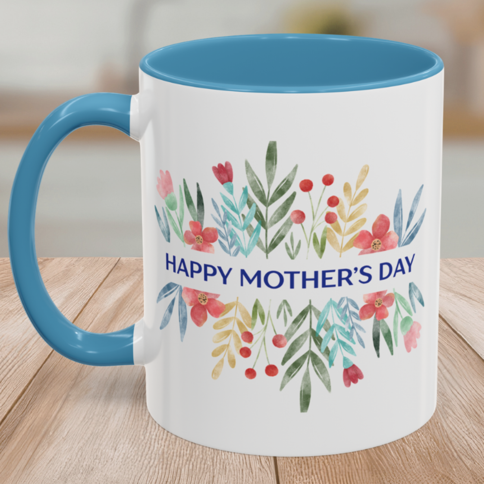 Happy Mother's Day Floral Accent Coffee Mug (2026) product thumbnail image