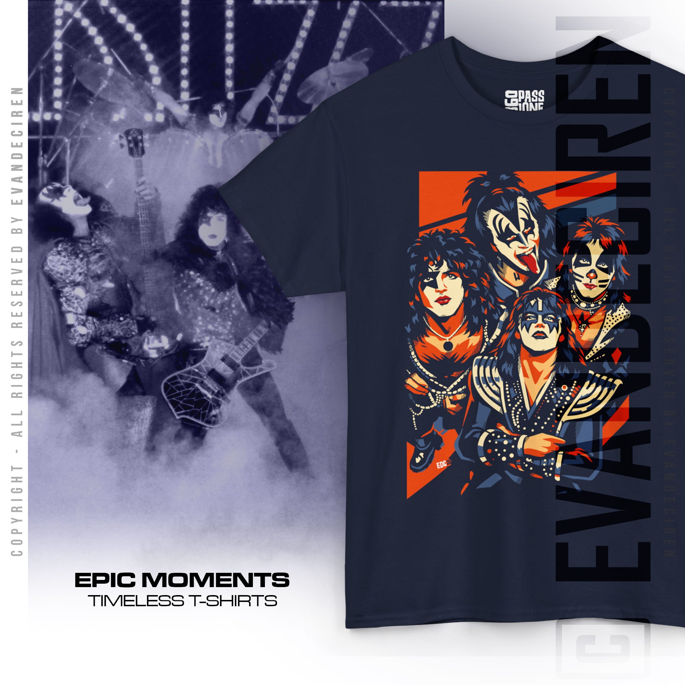 KISS | Electric Rock Faces product thumbnail image
