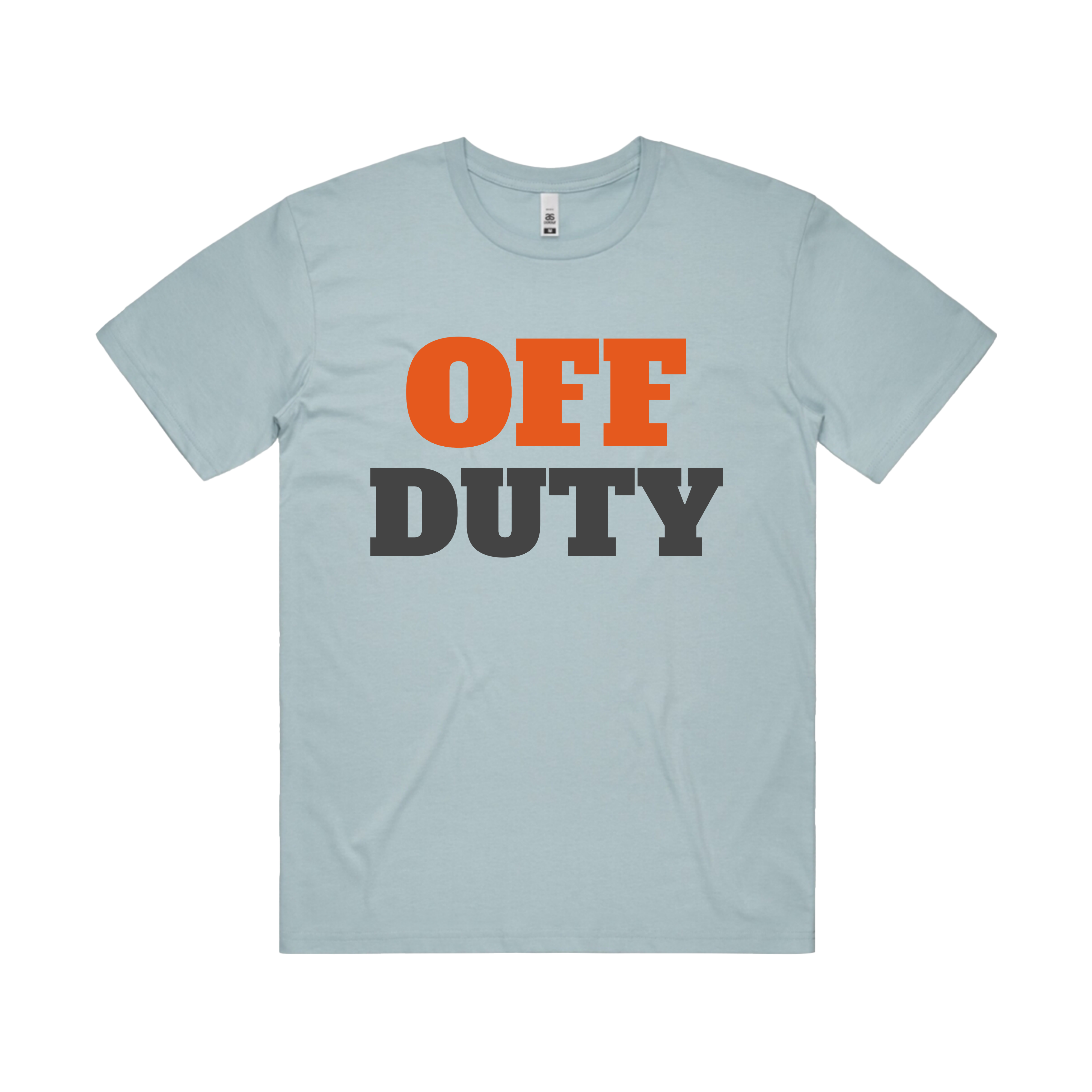 Off Duty Tee —  Pale Blue  product thumbnail image