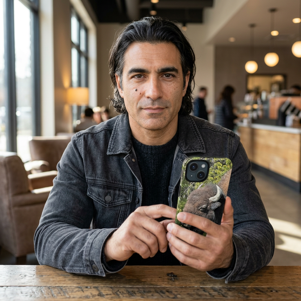 Bison Tough Magnetic Phone Case — Rugged Wildlife iPhone Protection product thumbnail image Bison Tough Magnetic Phone Case — Rugged Wildlife iPhone Protection product thumbnail image