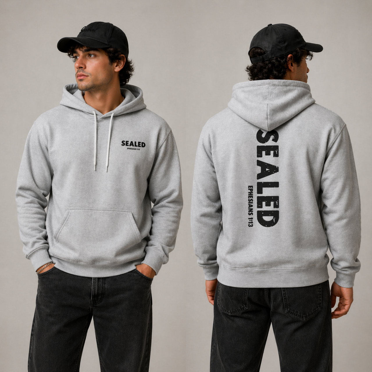 SEALED EPHESIANS 1:13 MENS SOFTSTYLE HOODIE product thumbnail image SEALED EPHESIANS 1:13 MENS SOFTSTYLE HOODIE product thumbnail image