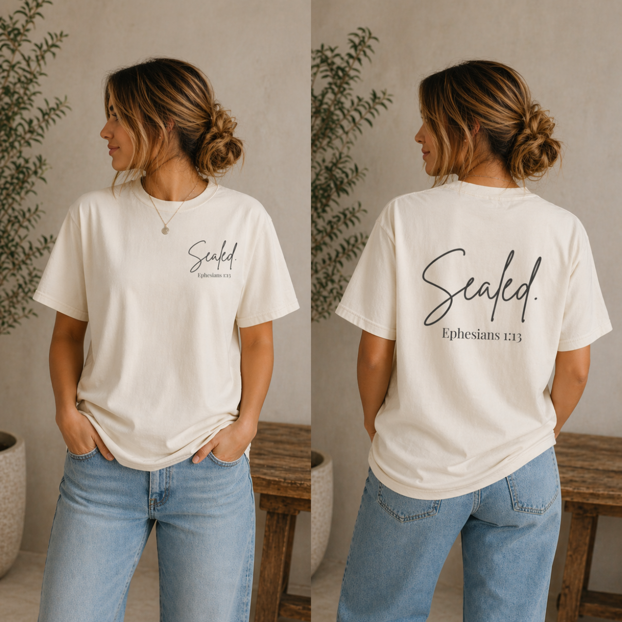 SEALED EPHESIANS 1:13 COMFORT COLORS TEE product thumbnail image
