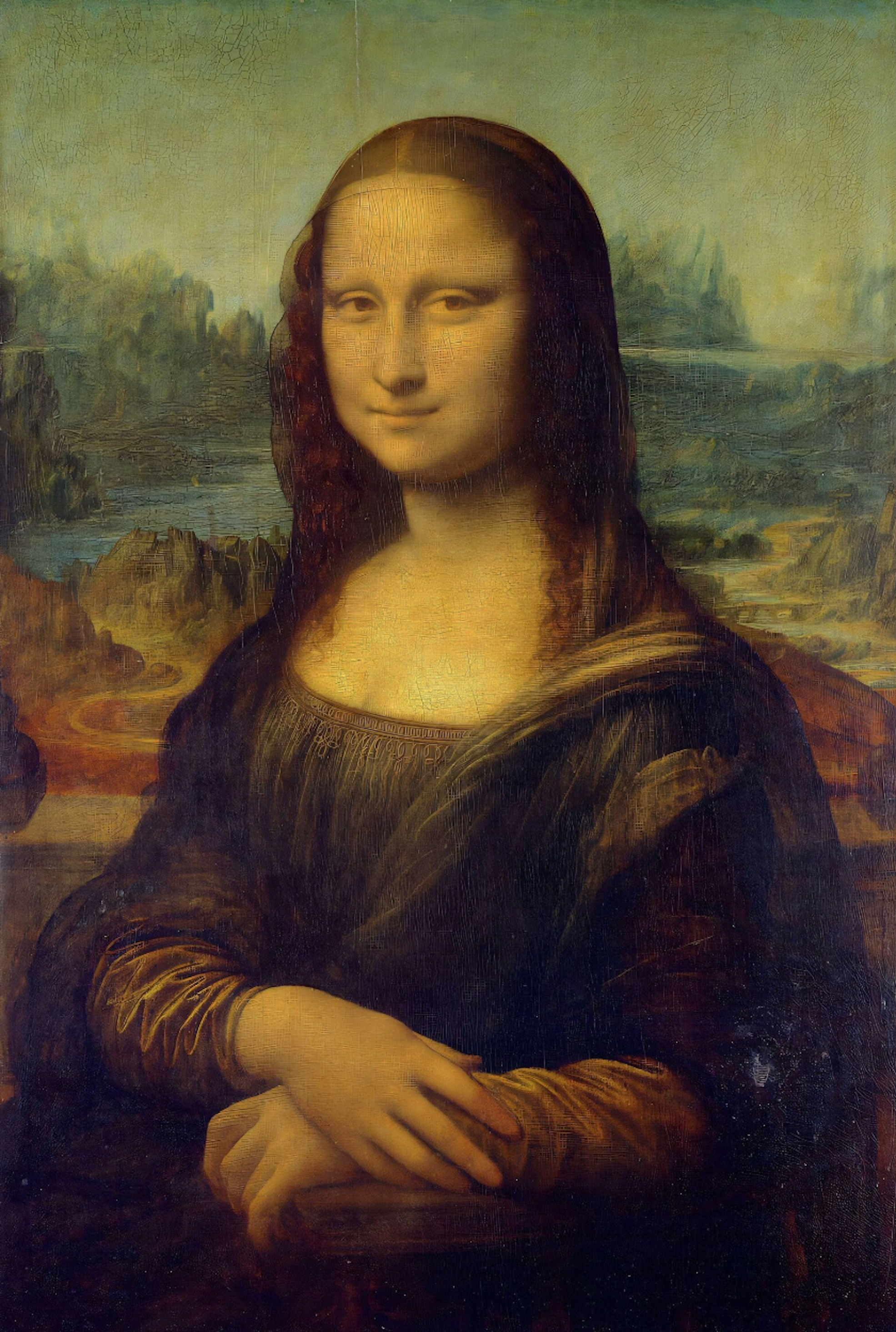 MONA LISA Reproduction Print - Leonardo DaVinci -Canvas Print product thumbnail image