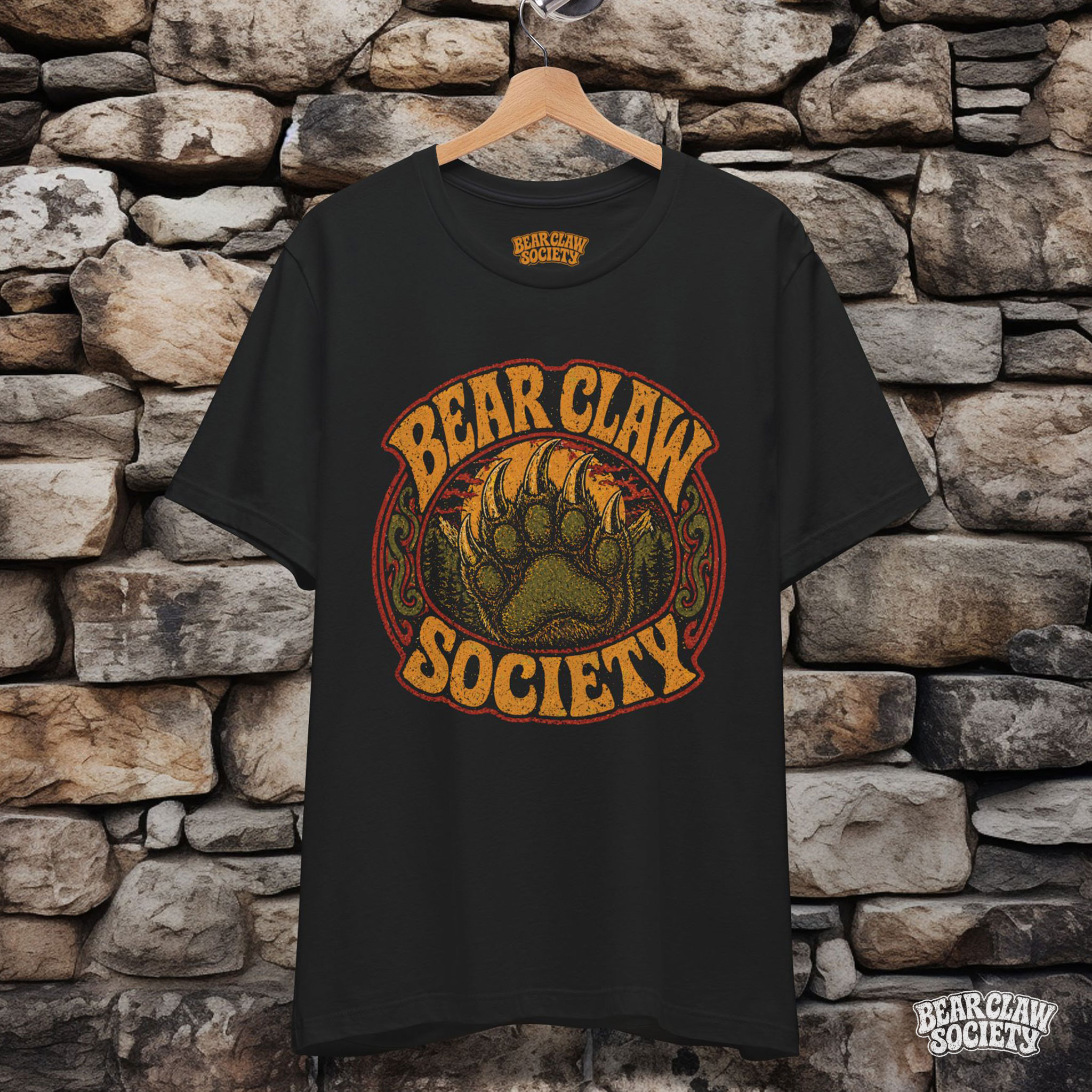Bear Claw Society – Vintage Outlaw Tour Unisex T-Shirt product thumbnail image