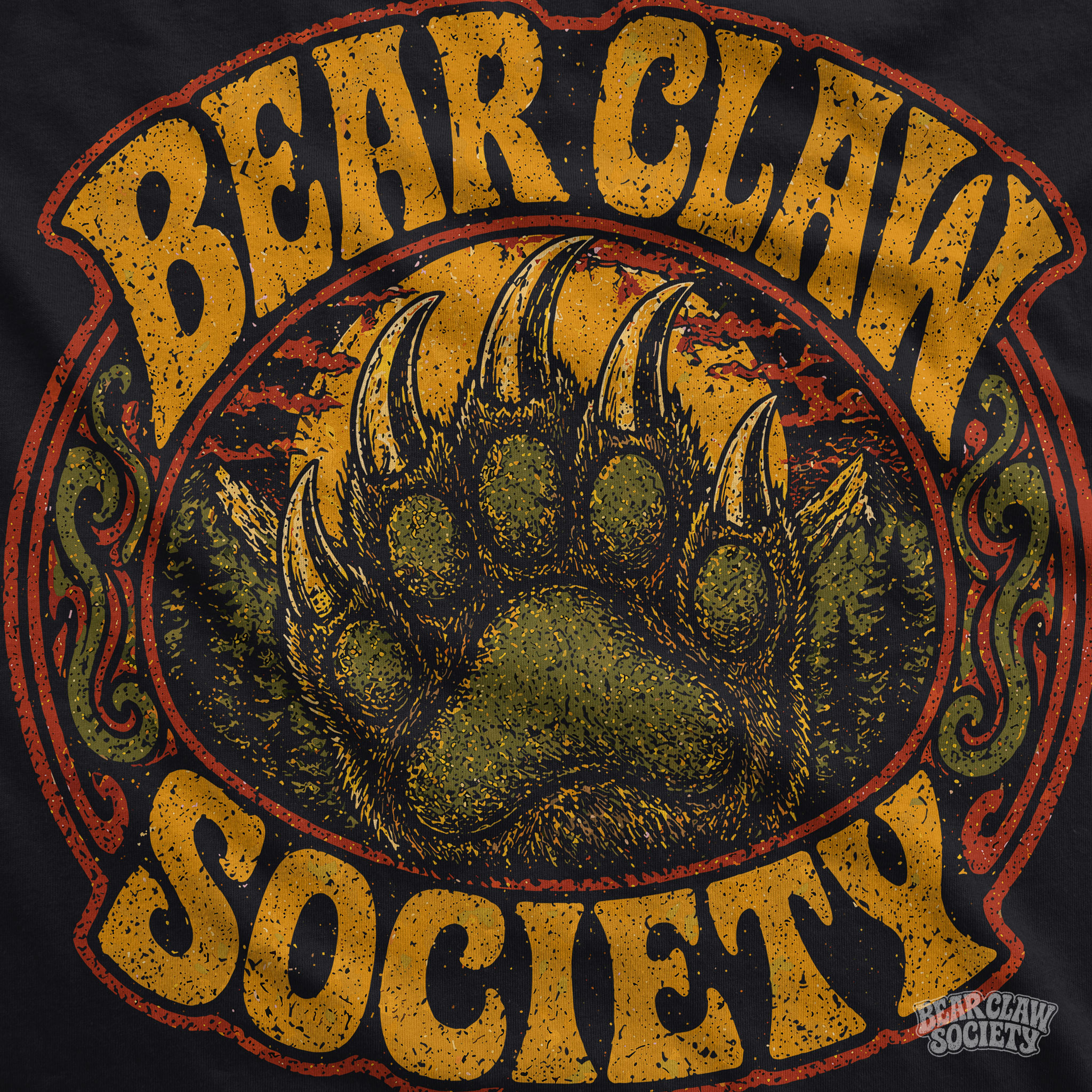 Bear Claw Society – Vintage Outlaw Tour Unisex T-Shirt product thumbnail image