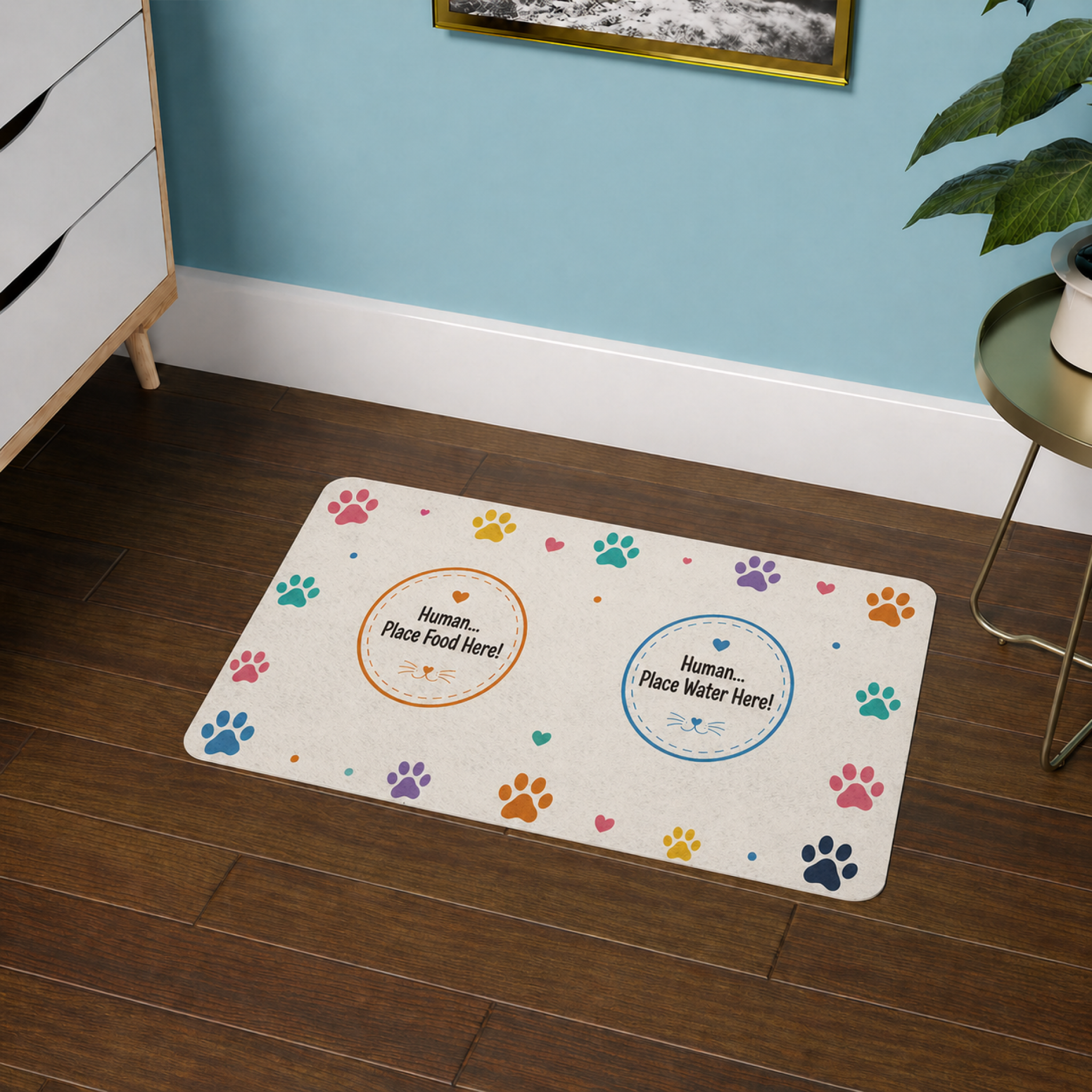Custom Pet Food Mat (12x18) product thumbnail image