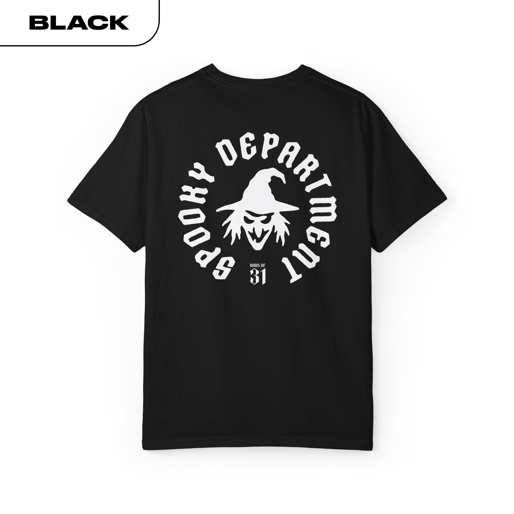 Spooky Department Witch Tee product thumbnail image