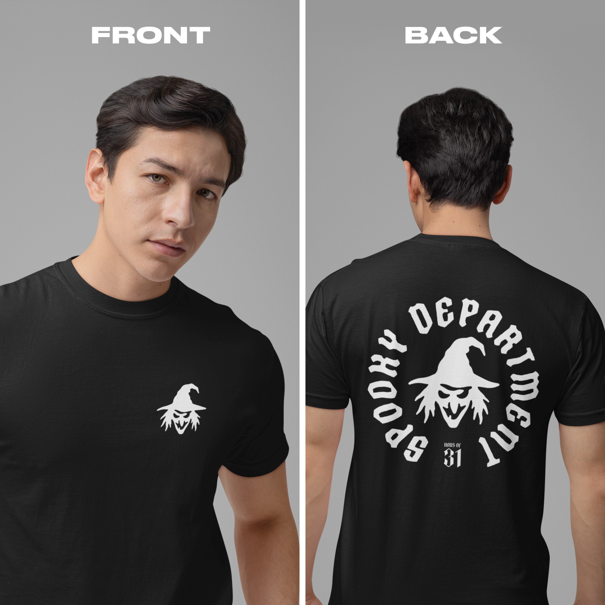 Spooky Department Witch Tee product thumbnail image