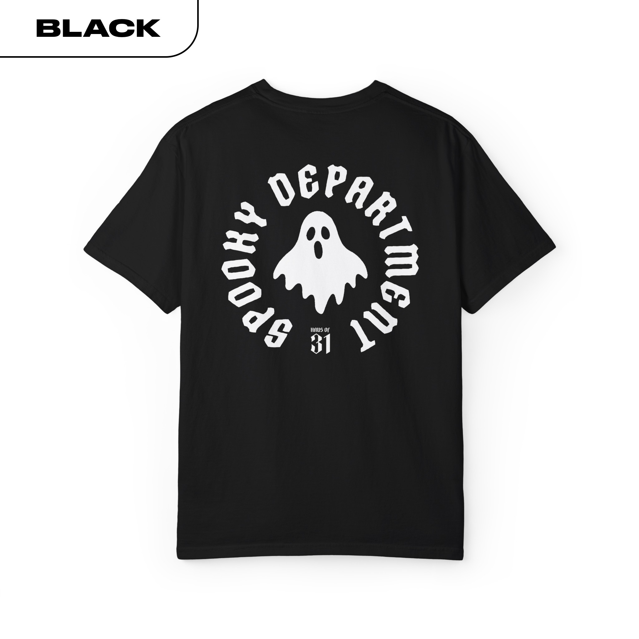 Spooky Department Ghost Tee product thumbnail image