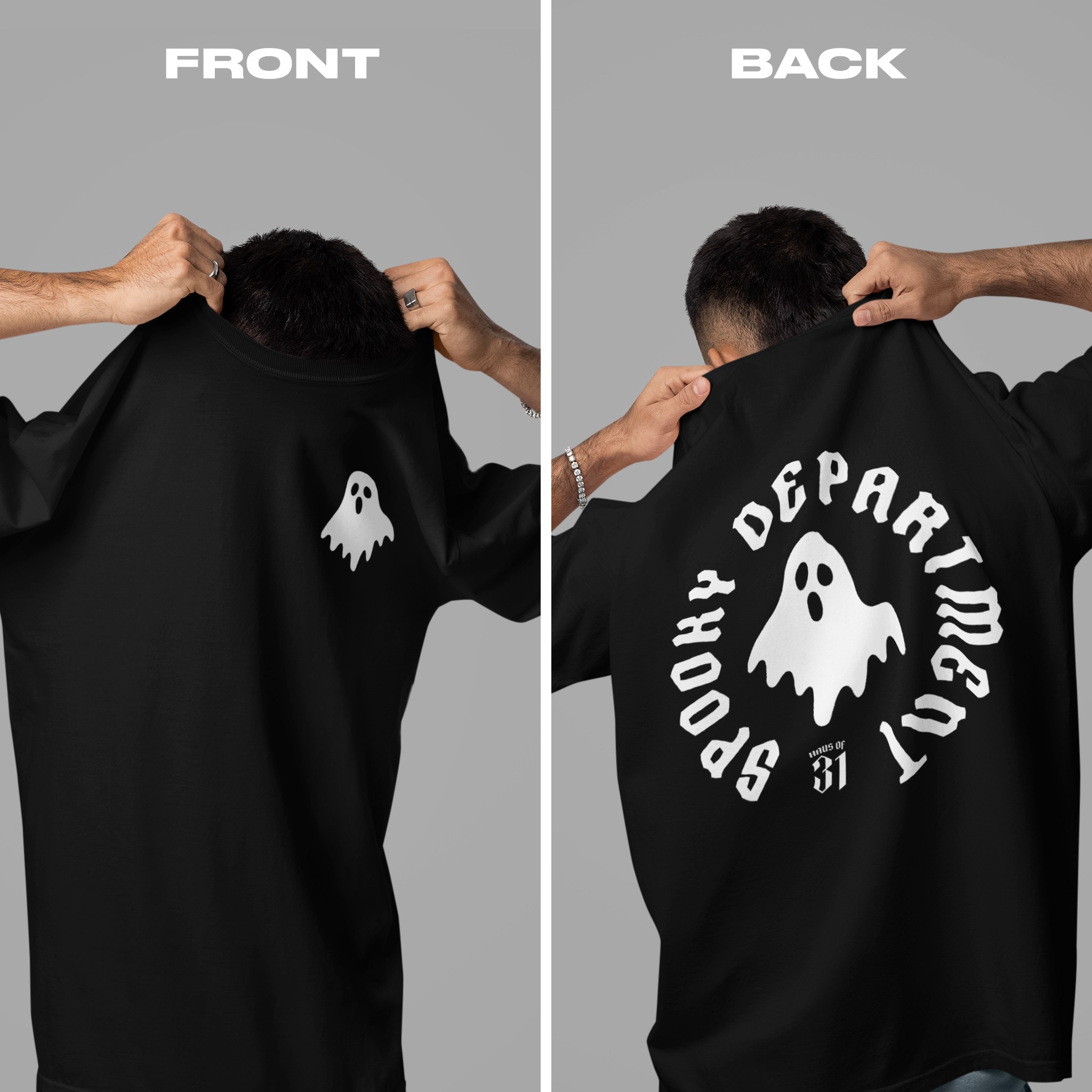 Spooky Department Ghost Tee product thumbnail image