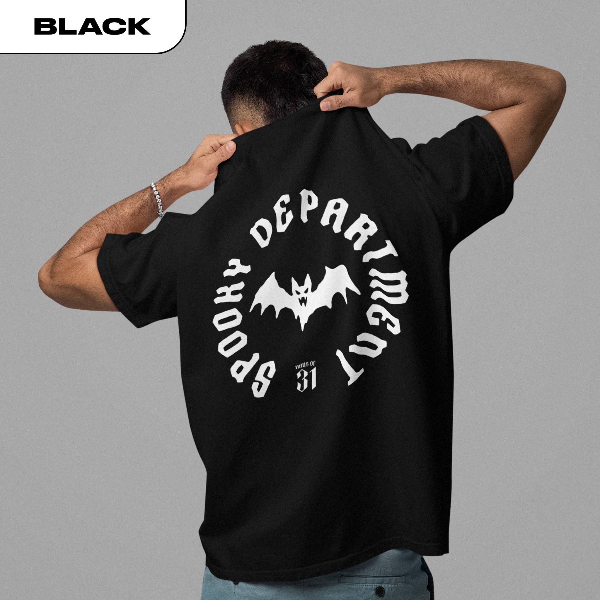 Spooky Department Bat Tee product thumbnail image