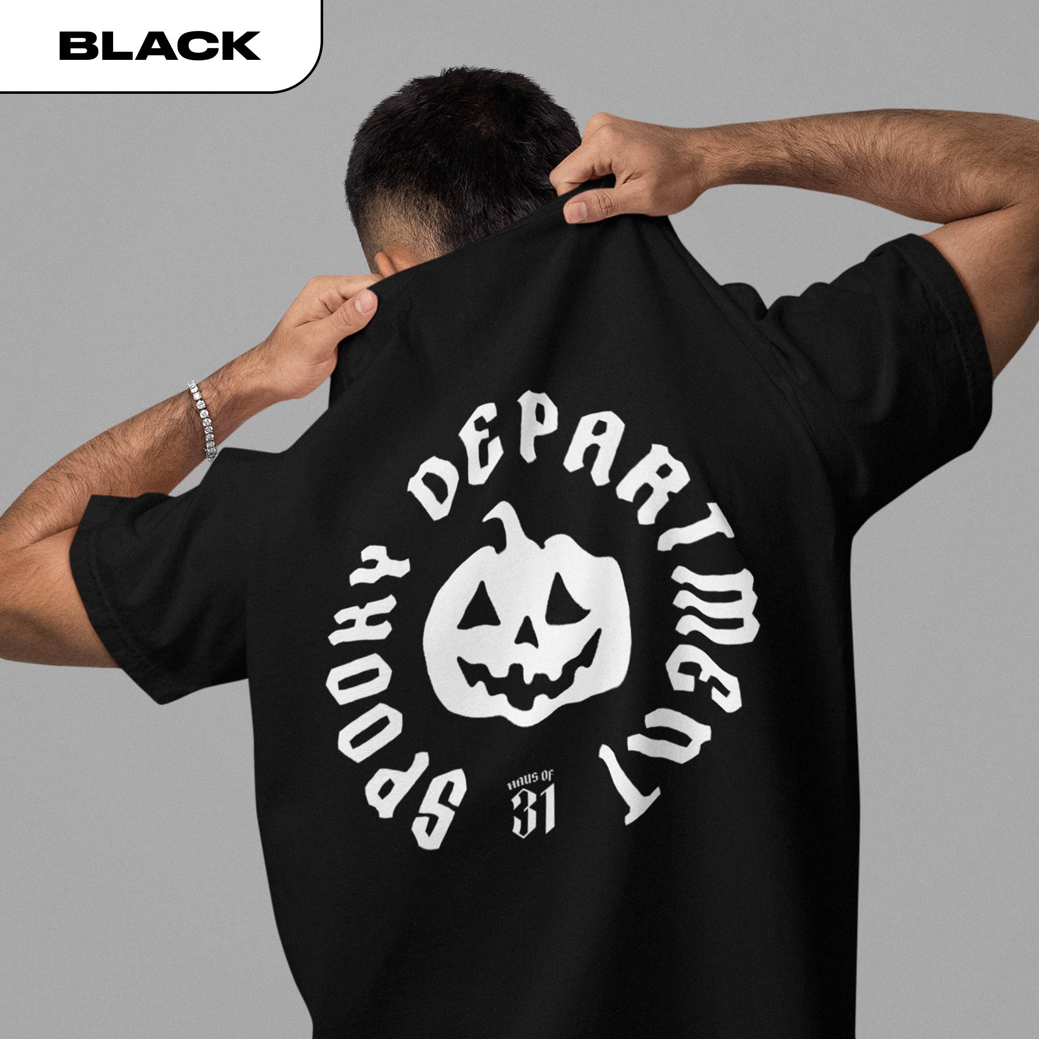 Spooky Department Pumpkin Tee product thumbnail image Spooky Department Pumpkin Tee product thumbnail image