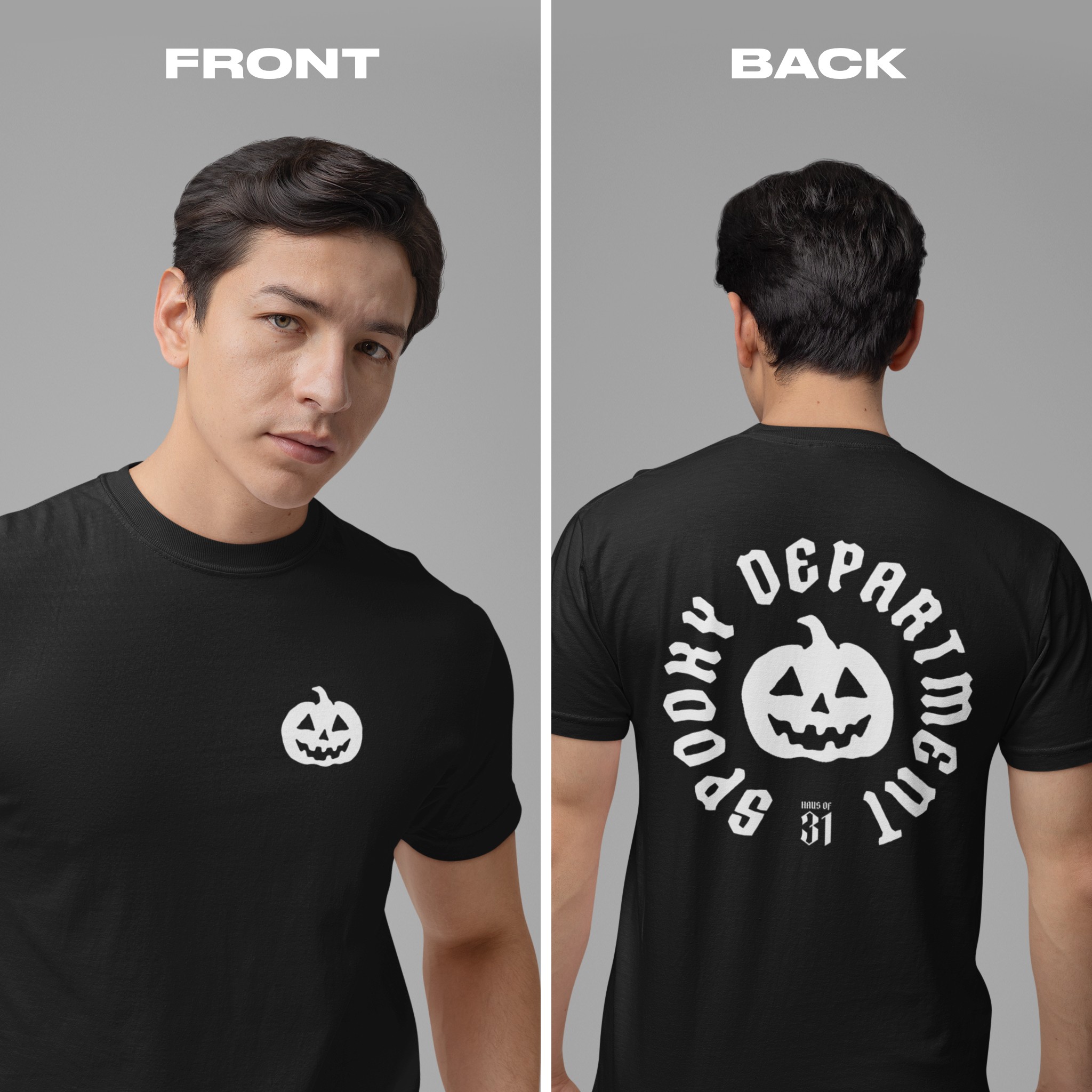 Spooky Department Pumpkin Tee product thumbnail image