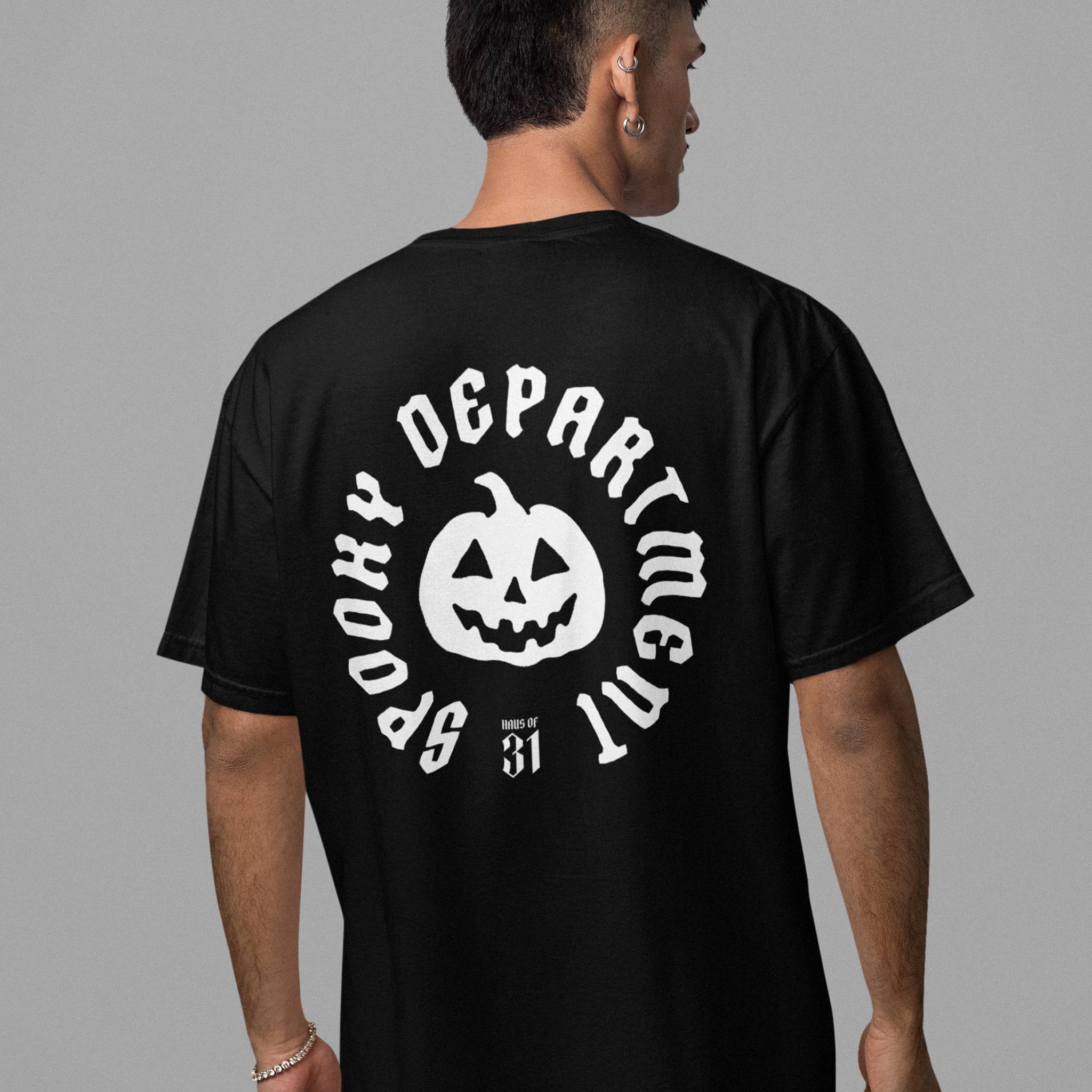 Spooky Department Pumpkin Tee product thumbnail image Spooky Department Pumpkin Tee product thumbnail image