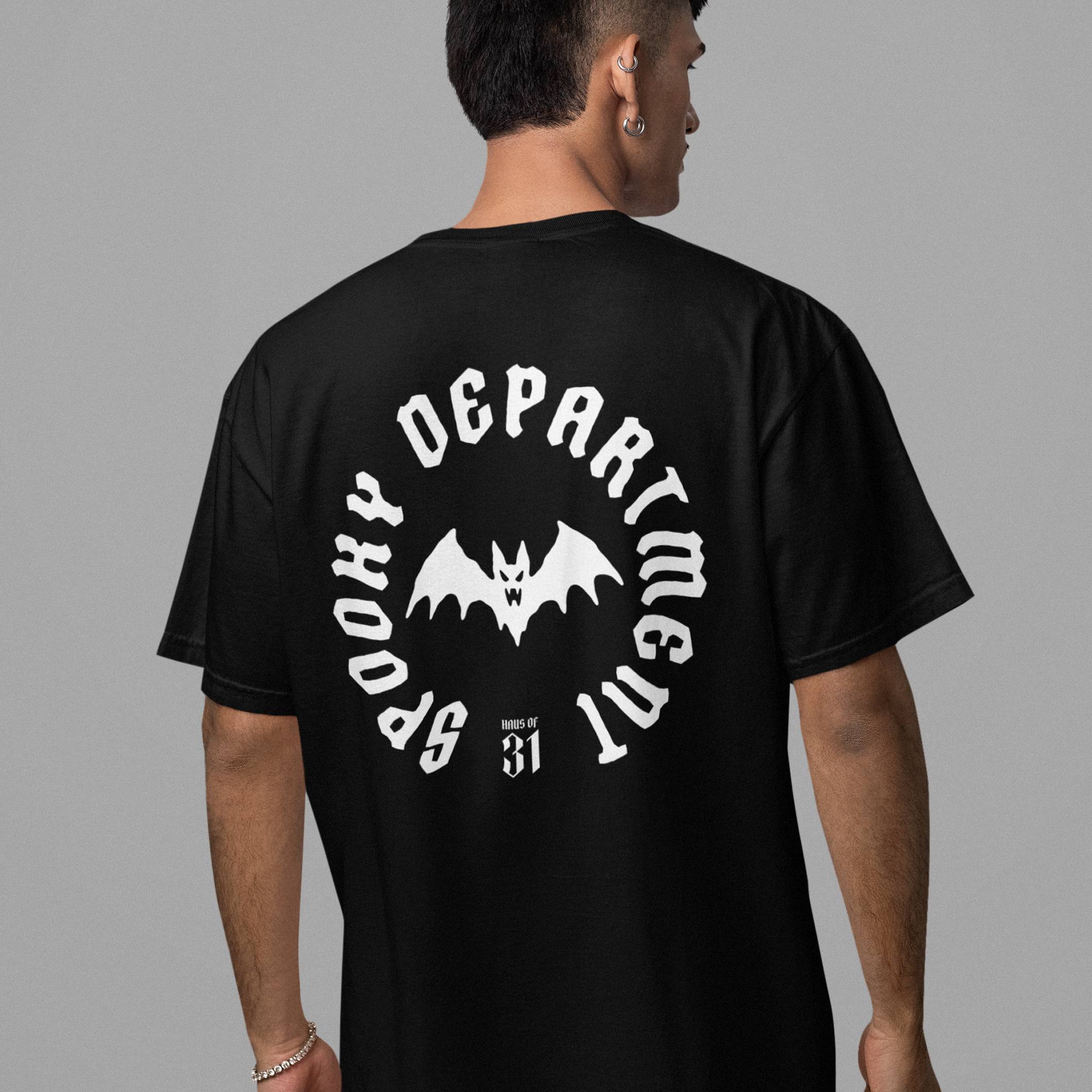 Spooky Department Bat Tee product thumbnail image