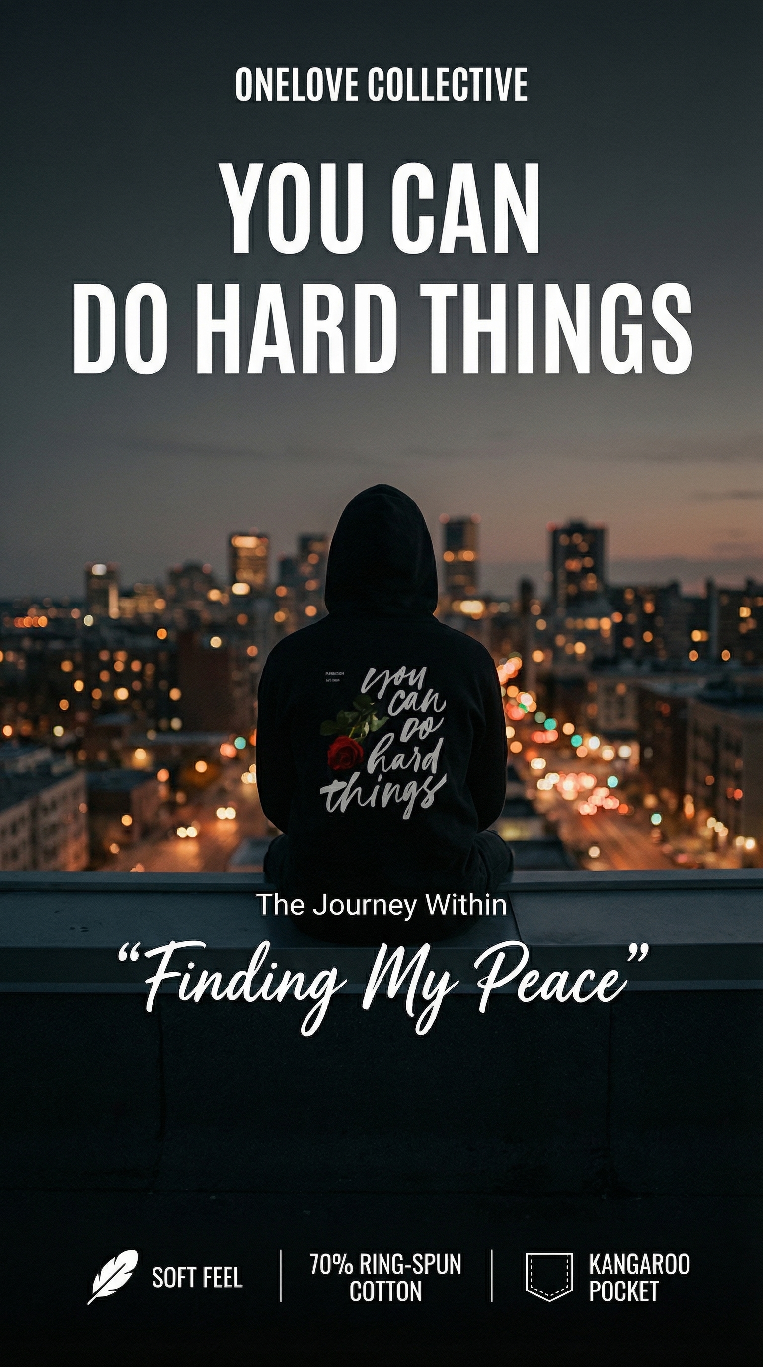You Can Do Hard Things Hoodie – OneLove Collective