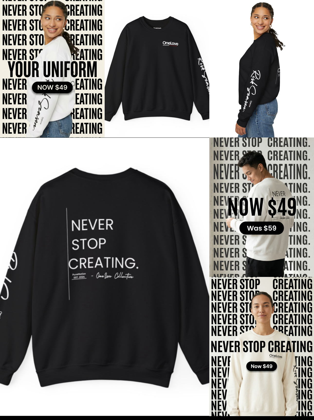 Risk Everything. Regret Nothing. Tee – OneLove Collective product thumbnail image Risk Everything. Regret Nothing. Tee – OneLove Collective product thumbnail image